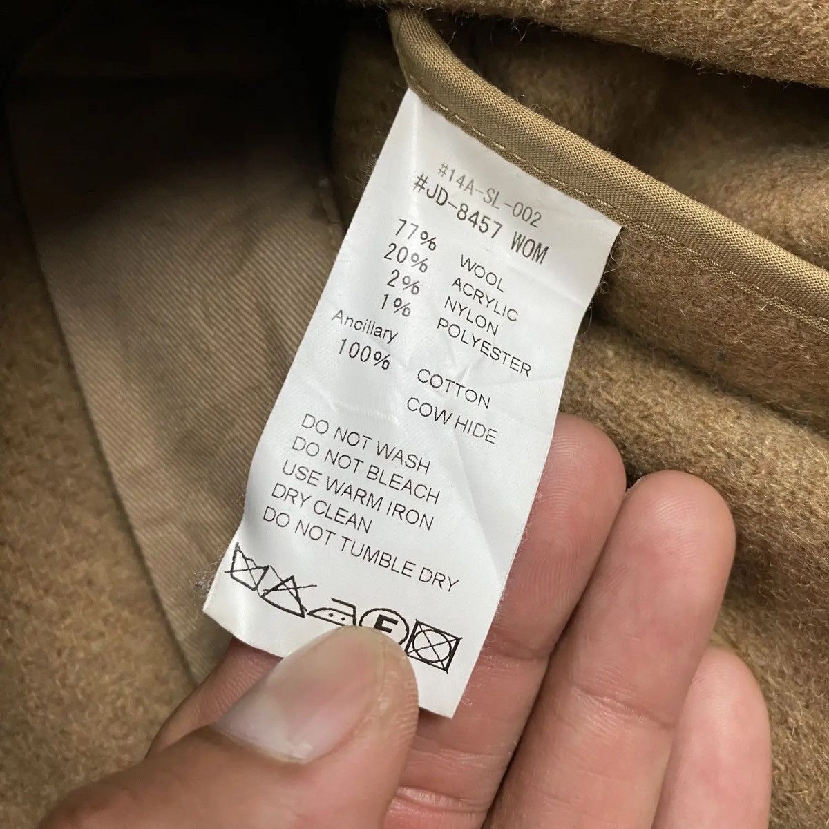 Danton ✅️Danton Wool Long Jacket Brown Size US S / EU 44-46 / 1 - 8 Thumbnail