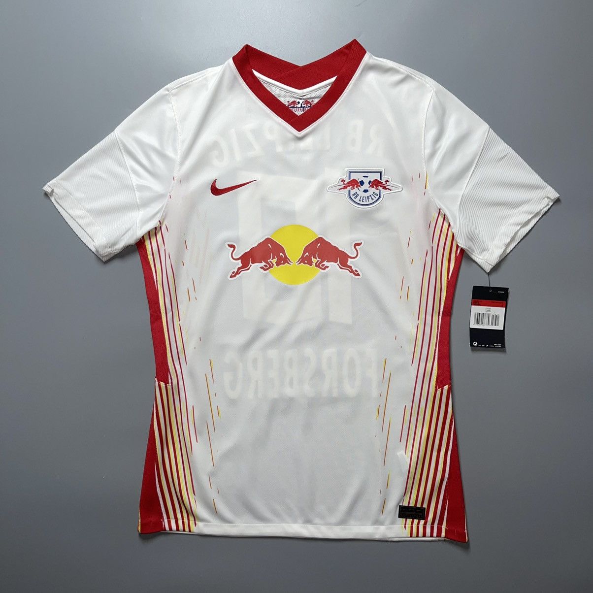 Nike RB LEIPZIG NIKE 2020/2021 FOOTBALL HOME JERSEY #10 FORSBERG Size US L / EU 52-54 / 3 - 2 Thumbnail