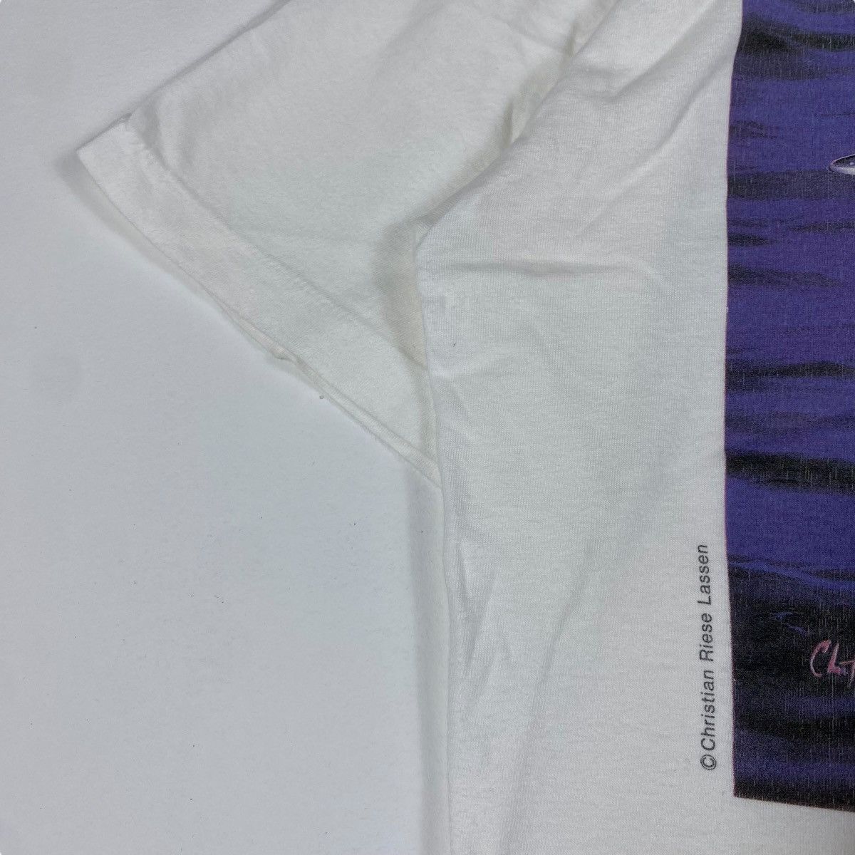 Vintage Vintage 90's Art Of Lassen SEA FLIGHT Dolphins Graphic Tee Size US M / EU 48-50 / 2 - 3 Thumbnail