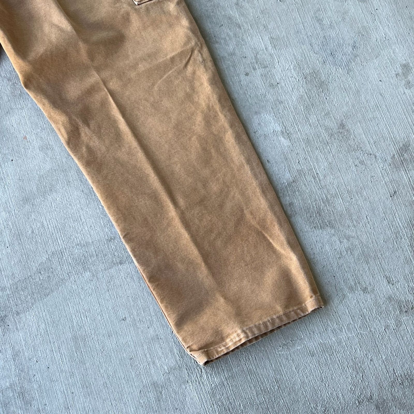 Carhartt × Vintage Carhartt brown double knee work wear carpenter pants Size US 35 - 8 Thumbnail