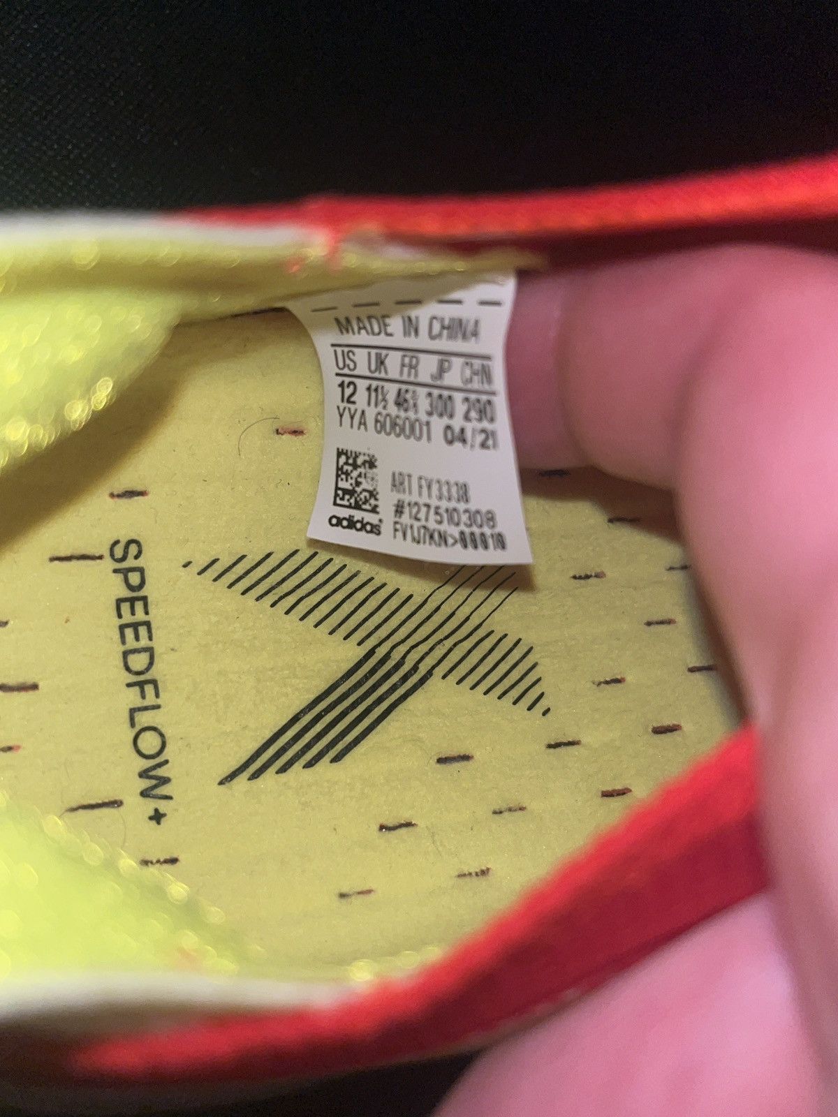 Adidas Adidas X Speedflow+ FG Size US 12 / EU 45 - 6 Thumbnail