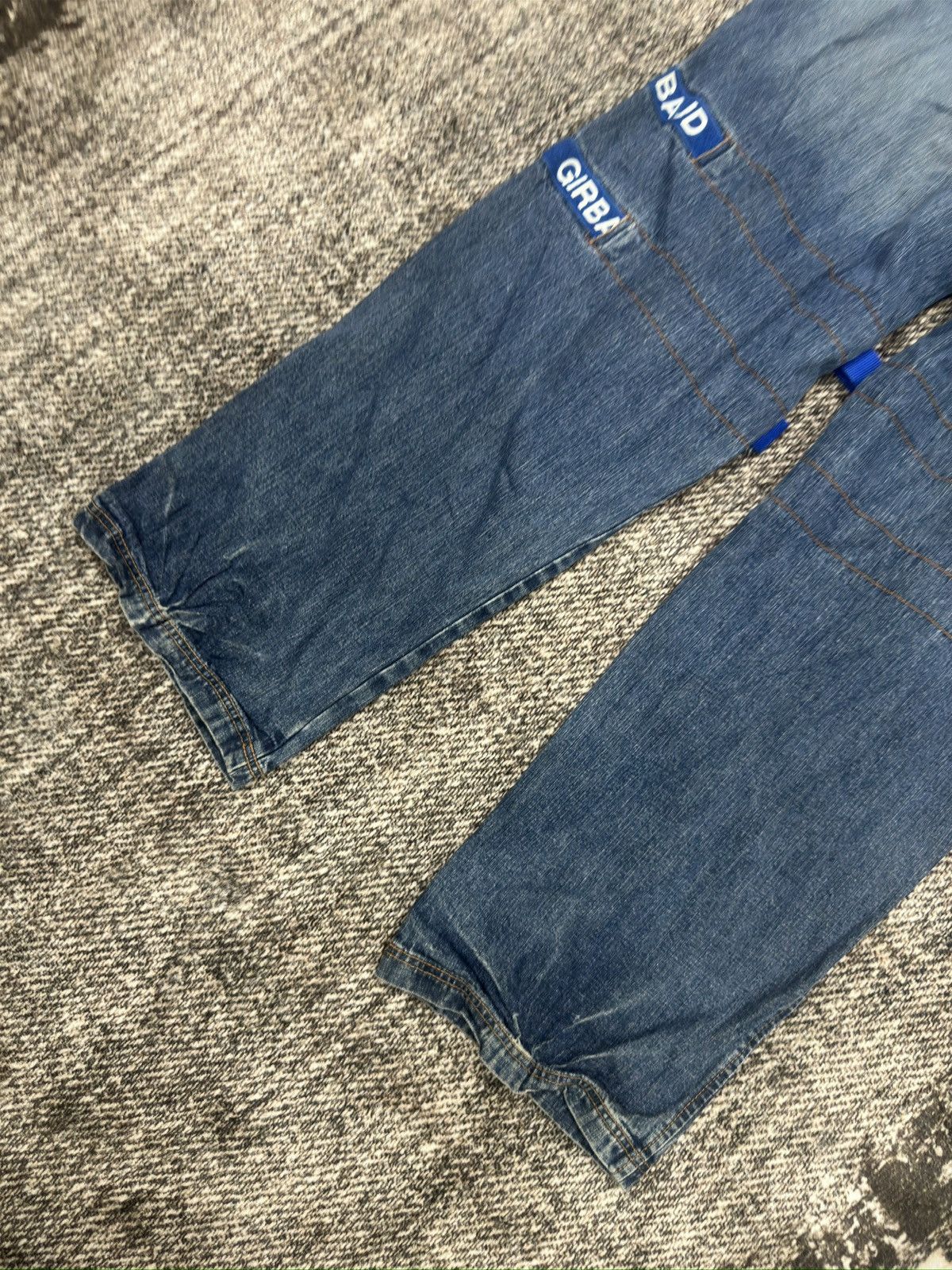 If Six Was Nine × JNCO × Marithe + Francois Girbaud Baggy Jeans MFG Denim Wide Loose Y2k Streetwear Jnco Size US 38 / EU 54 - 8 Thumbnail