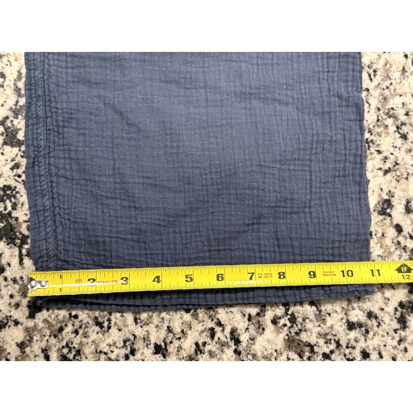 Vintage Sister Katie Pants Women Adult Small Organic Cotton Wide Leg Cropped Baggy Blue Streetwear 30W 23.5Inseam Size 28" / US 6 / IT 42 - 3 Thumbnail