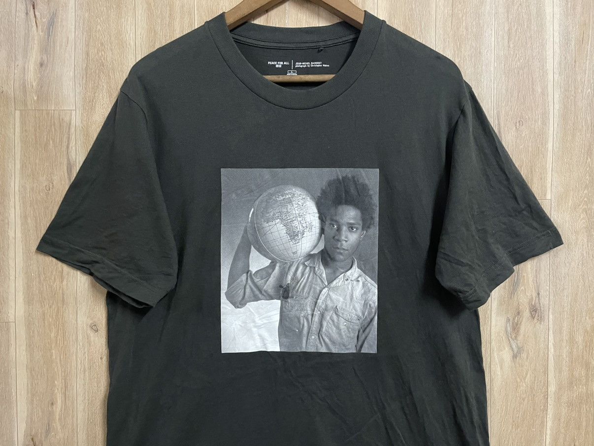 Jean-Michel Basquiat Vintage Jean Michel Basquiat T shirt XL Artist Peace For All Size US XL / EU 56 / 4 - 2 Thumbnail