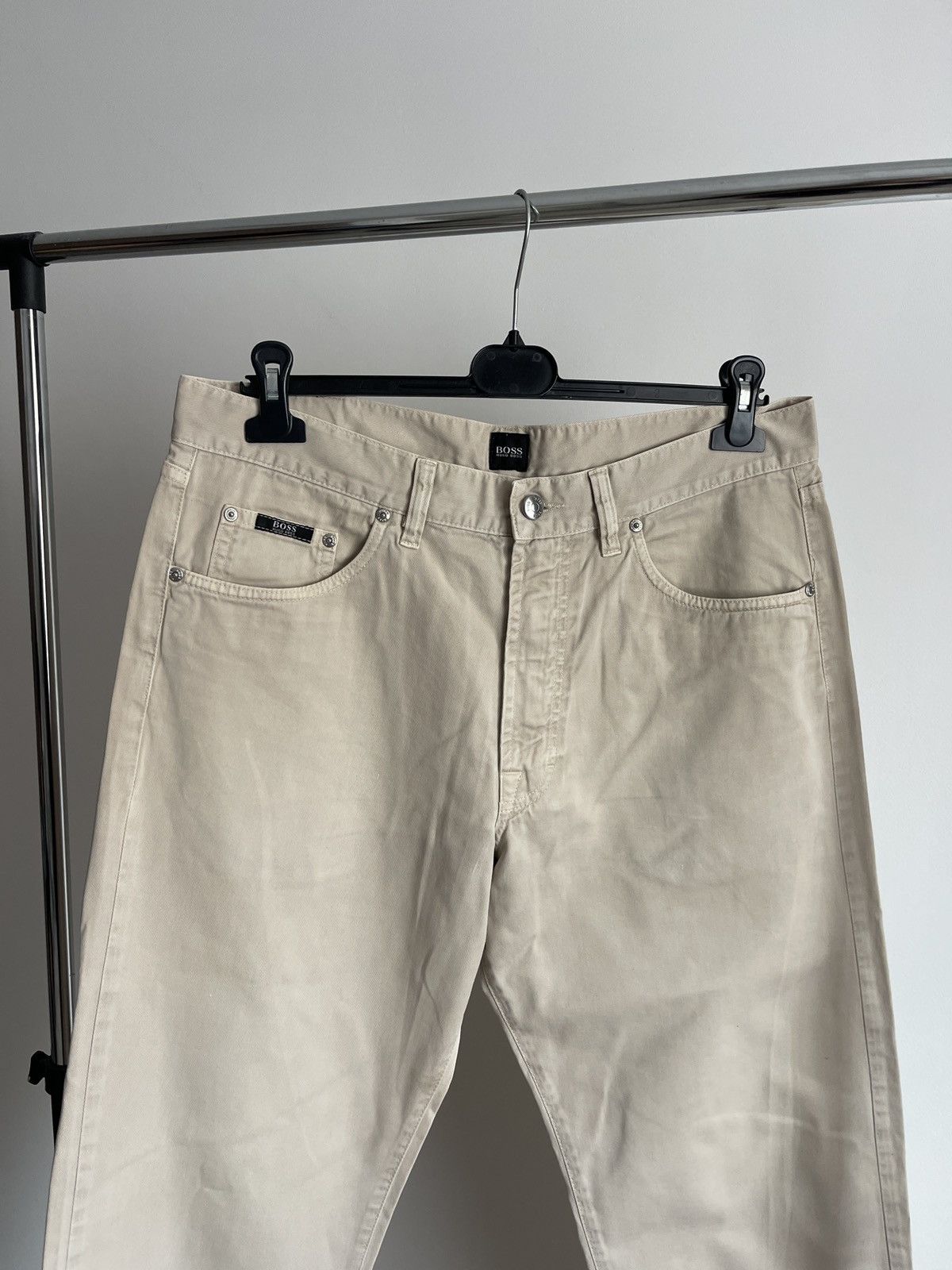 Hugo Boss Hugo Boss Arkansas Regular Fit Cotton Trousers / Jeans W36 Size US 36 / EU 52 - 2 Thumbnail