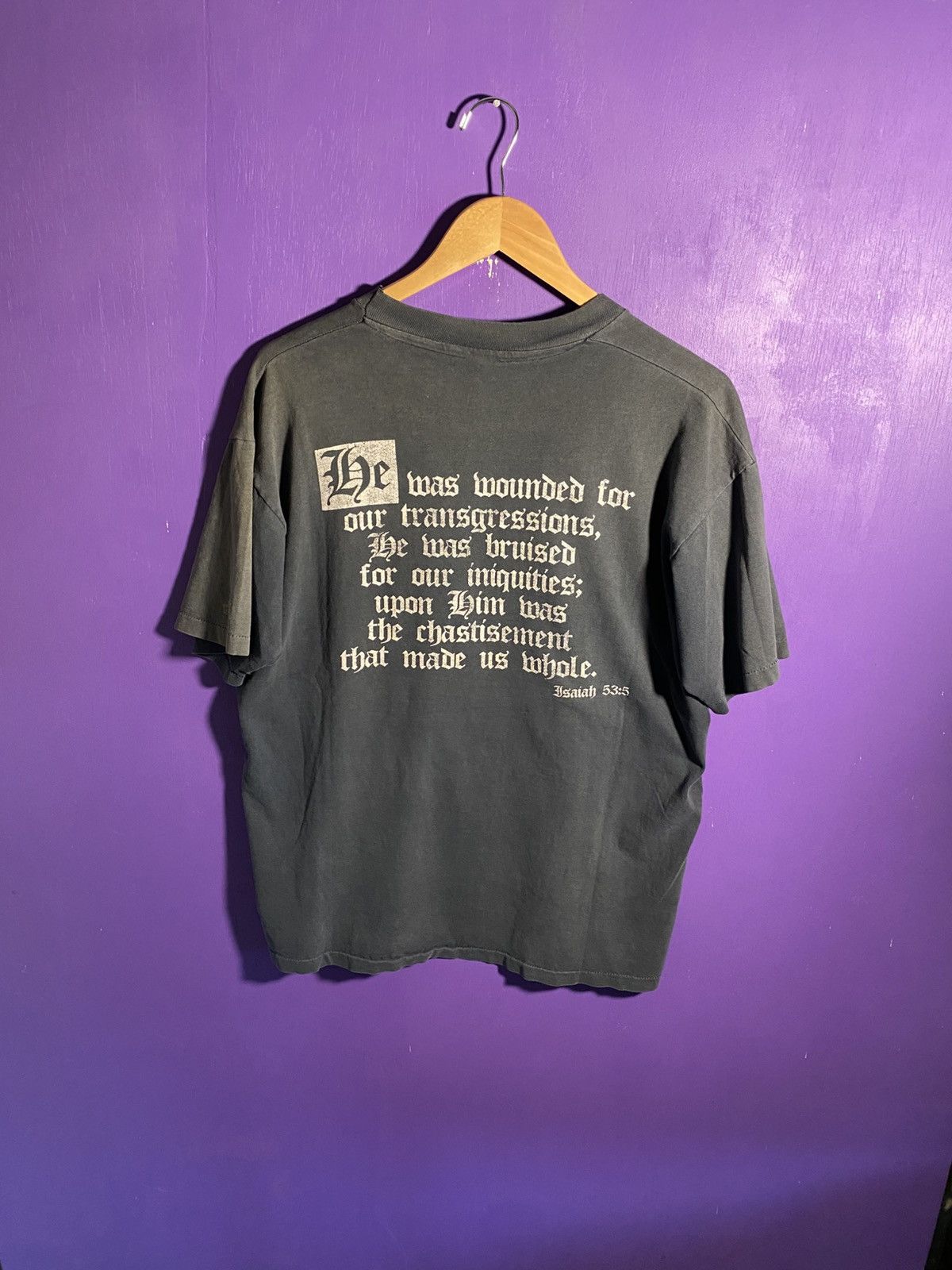 Other Vintage 90s Boris faded jesus art tee Size US XL / EU 56 / 4 - 2 Thumbnail