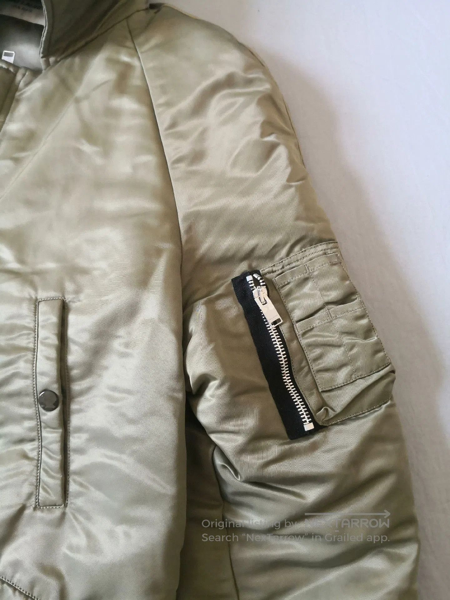 Saint Laurent Paris Saint Laurent SLP MA1 Olive Padded Jacket. Size US M / EU 48-50 / 2 - 8 Thumbnail