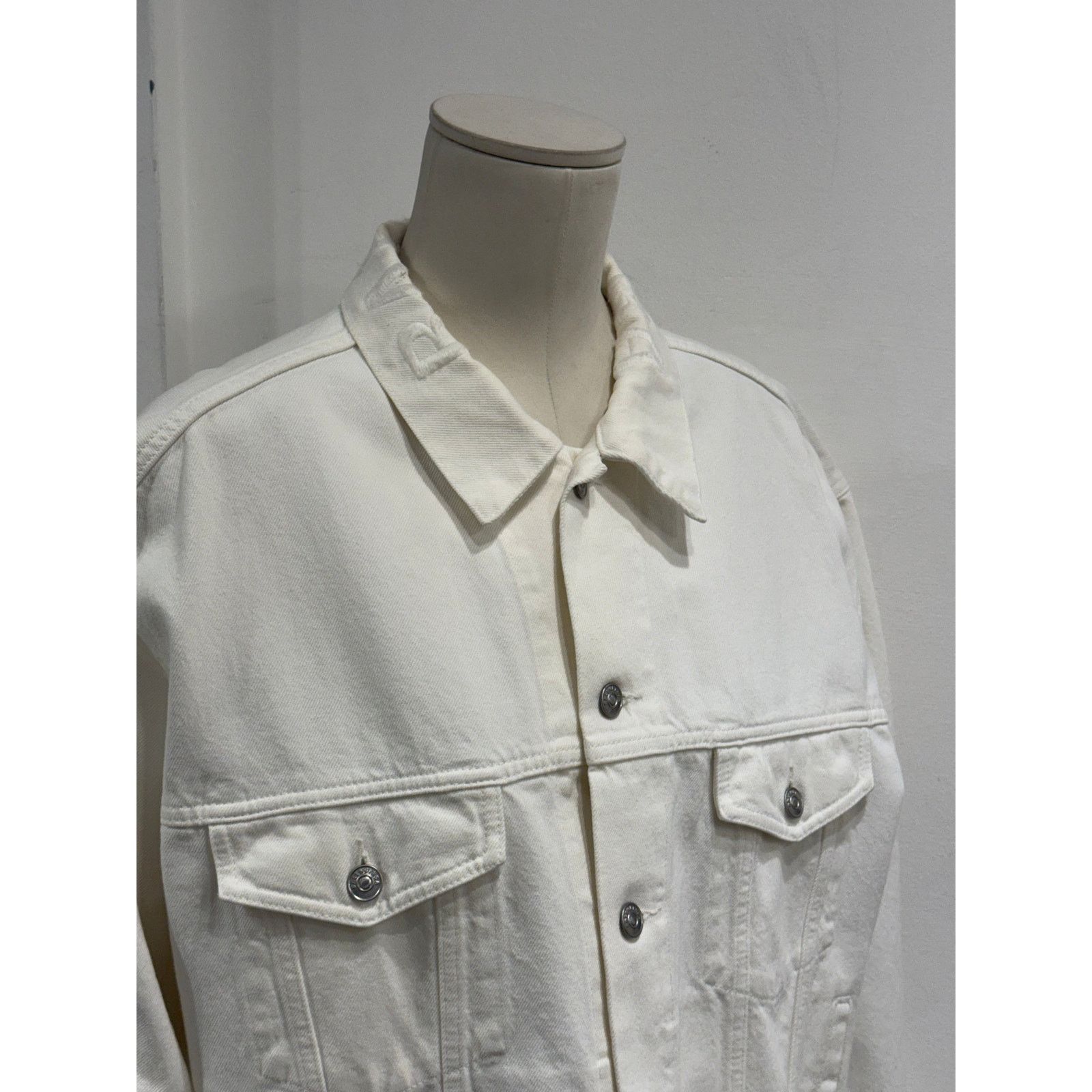 Balenciaga 2018 Balenciaga deconstructed oversized denim jacket Size US S / EU 44-46 / 1 - 5 Thumbnail