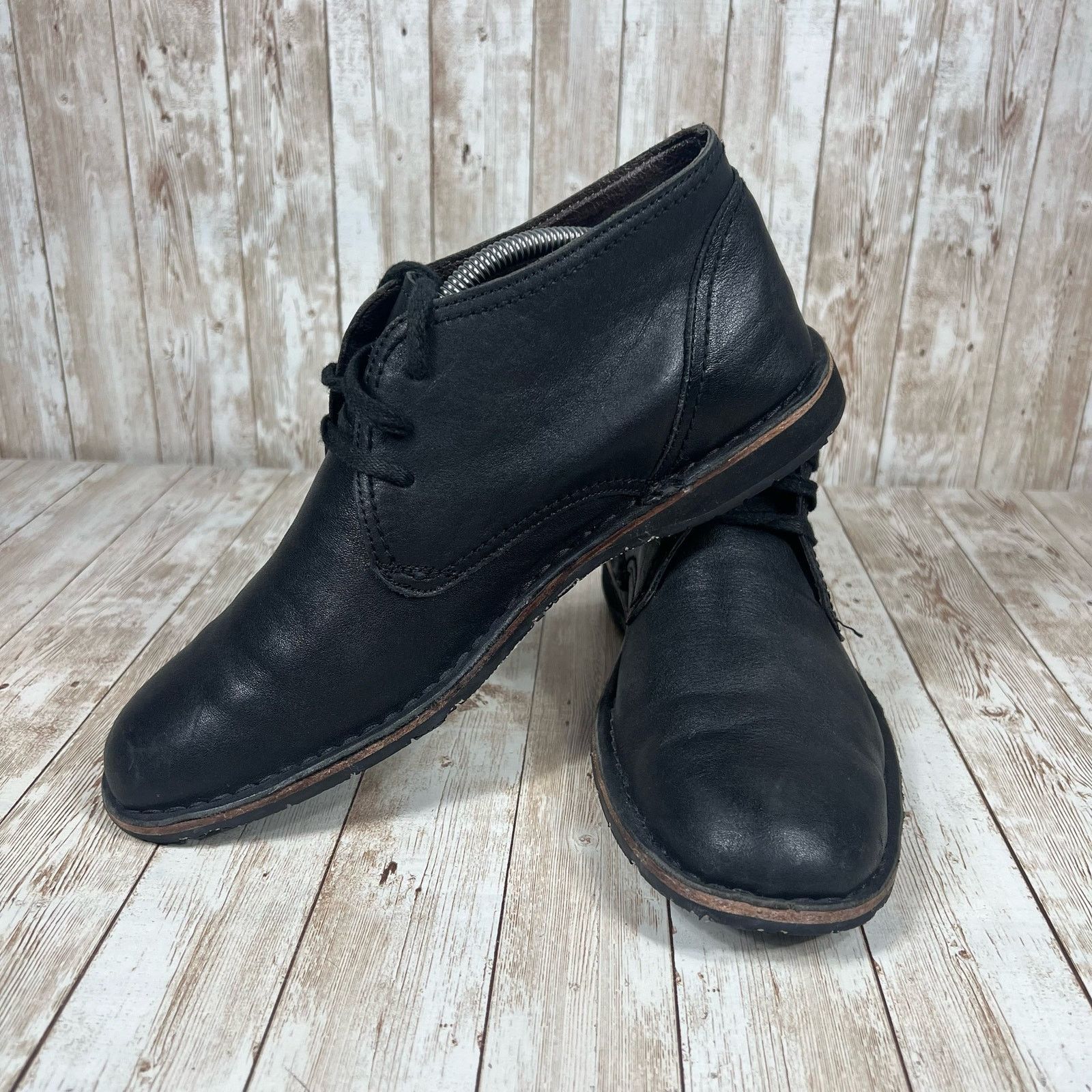 John Varvatos John Varvatos hipster peace sign leather boots Mens 10.5 Size US 10.5 / EU 43-44 - 6 Thumbnail