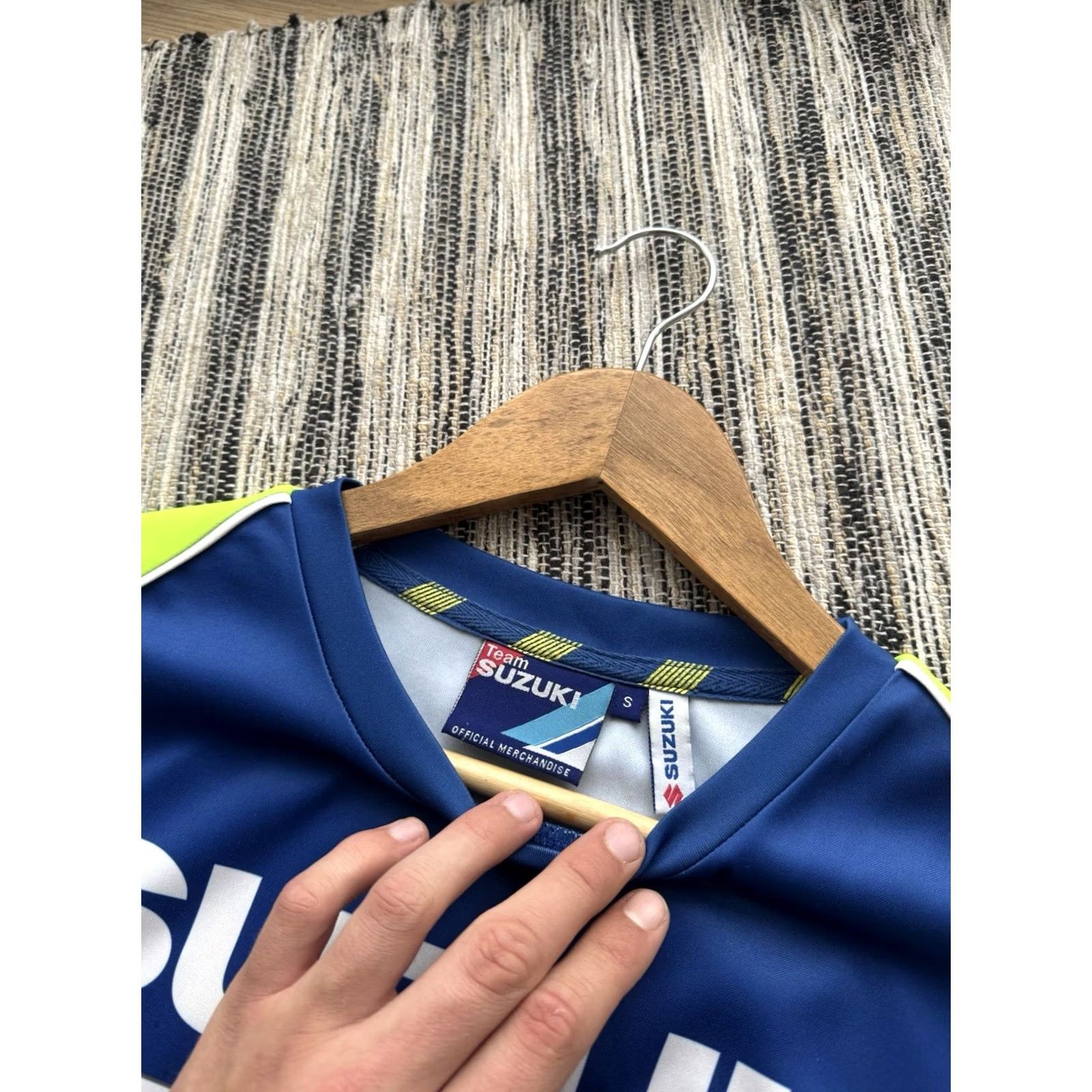 Vintage Suzuki Ecstar Racing Team T-Shirt Jersey Blue - Men S Size Jersey Short Sleeve 90s Retro Sports Car Official merchandise Size US S / EU 44-46 / 1 - 7 Thumbnail