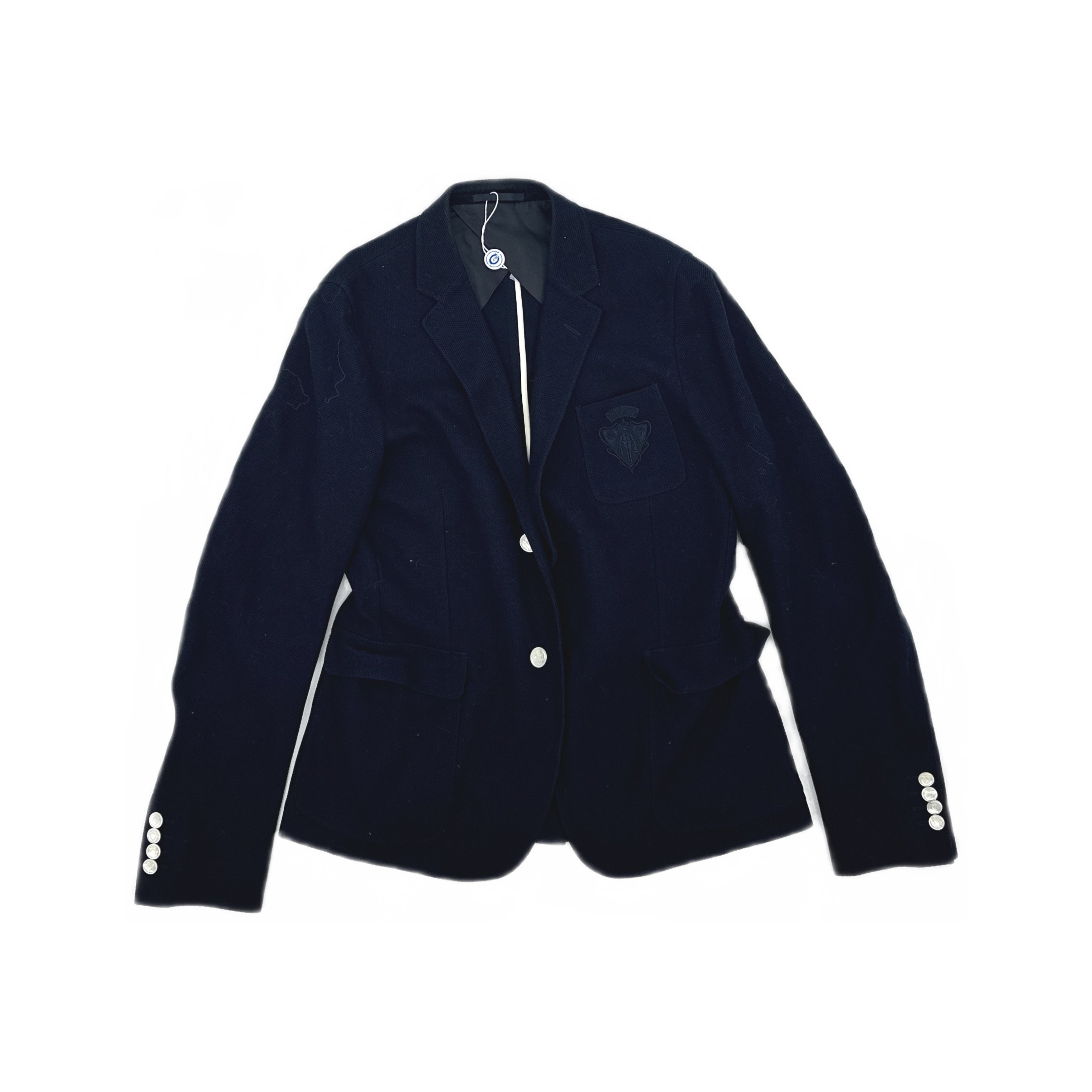 Gucci Gucci Crest Emblem Jersey Blazer Size 48 Size XL / US 12-14 / IT 48-50 - 1 Thumbnail