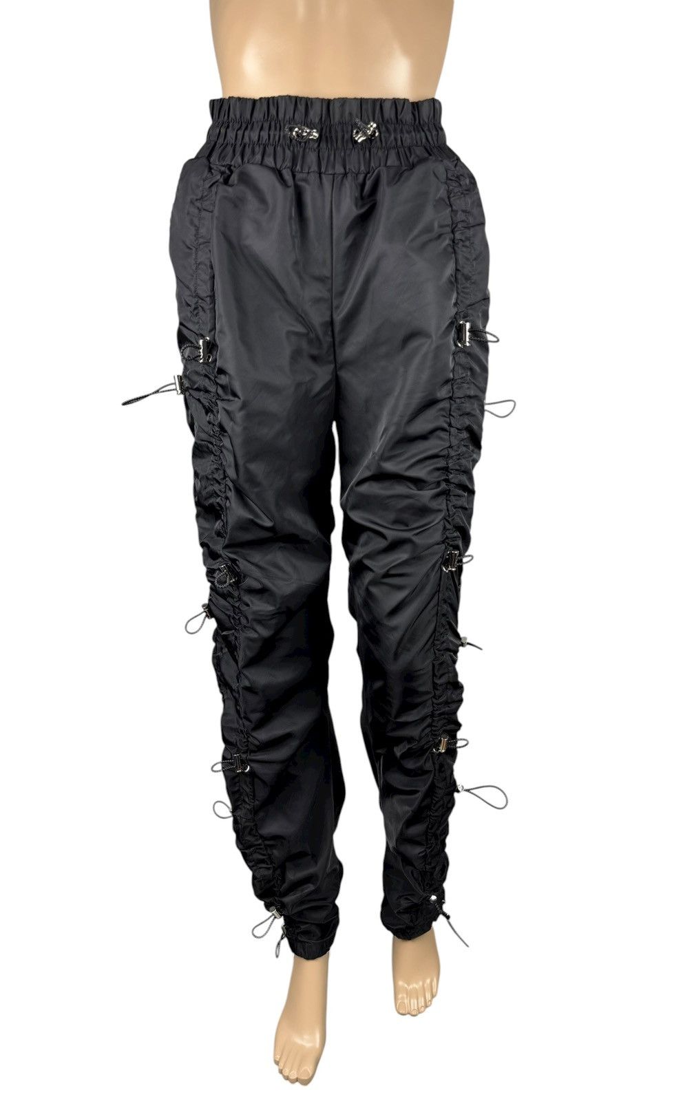 Maniere De Vior Maniere De Voir Bungee Ruched Pants Cargo Nylon size M Size 28" / US 6 / IT 42 - 9 Thumbnail