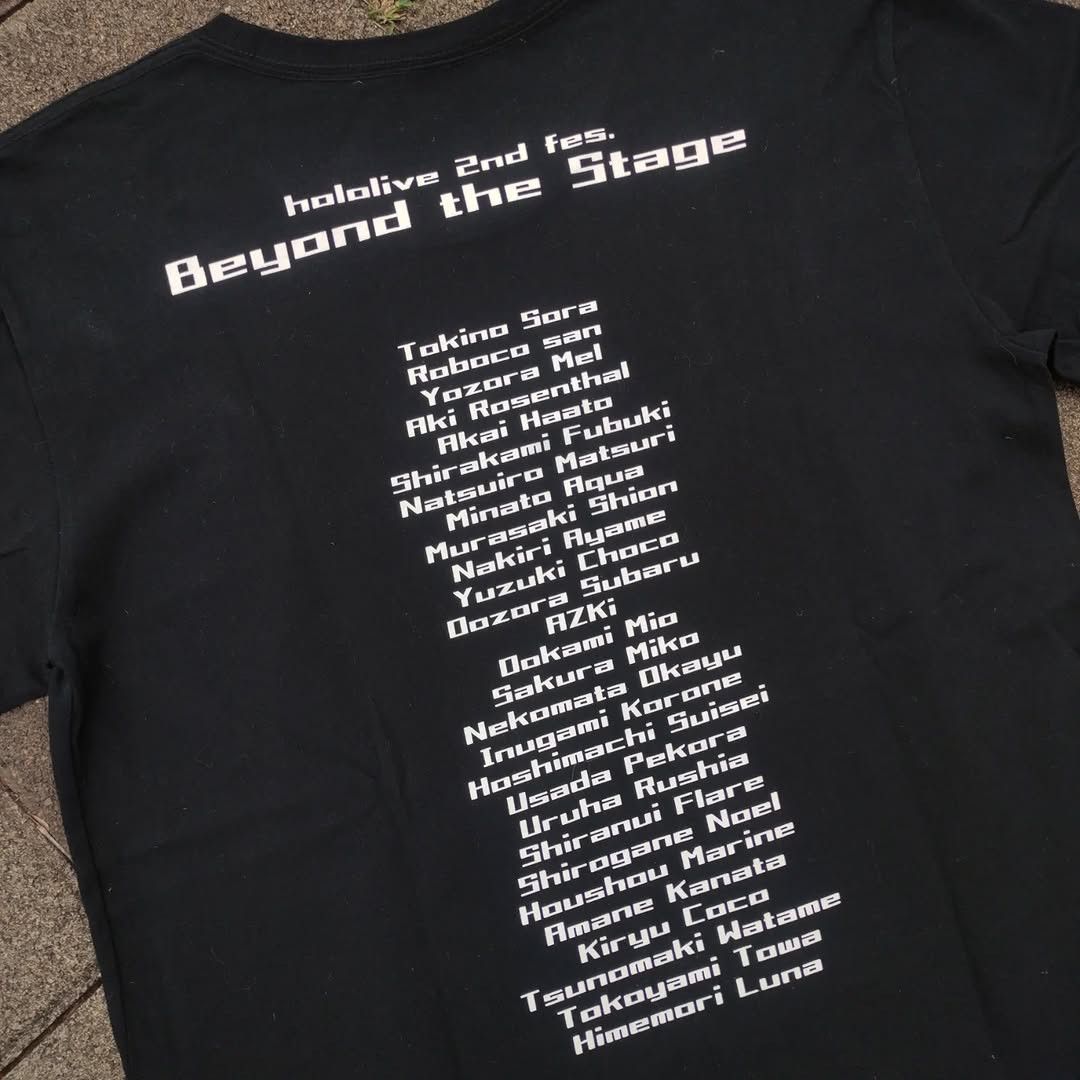 Anime Hololive Beyond The Stage Live 2020 Tee Size US XL / EU 56 / 4 - 4 Thumbnail