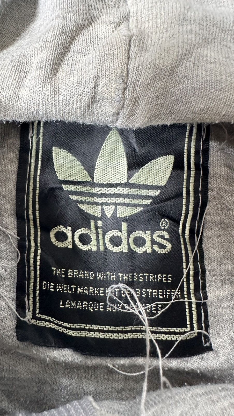 Adidas VINTAGE ADIDAS ORIGINALS HOODIE DISTRESSED Size US XL / EU 56 / 4 - 10 Thumbnail