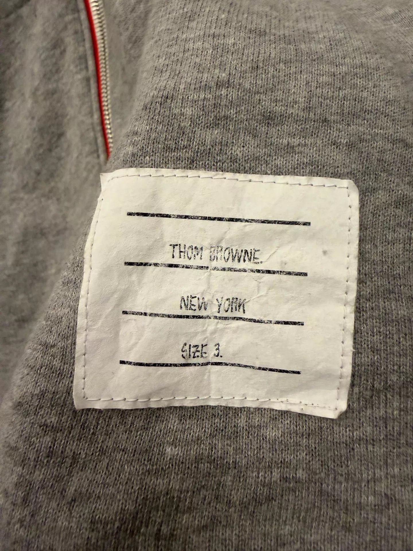 Thom Browne Thom Browne Classic 4-Stripe Zip Hoodie size 3 Mint Size L / US 10 / IT 46 - 4 Thumbnail