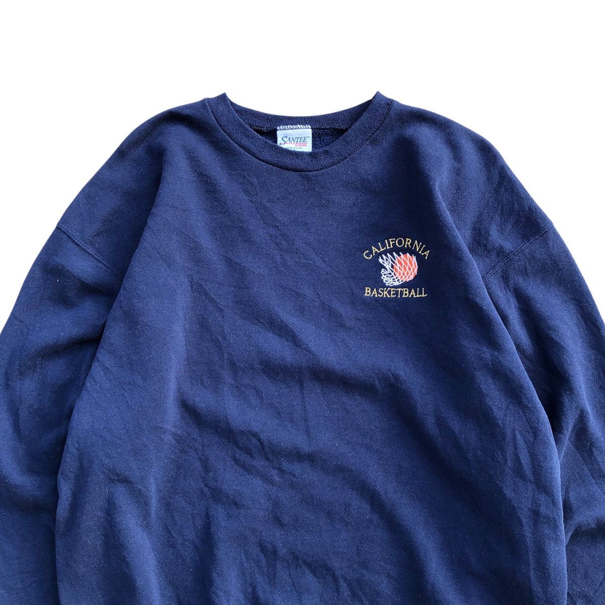 Vintage CALIFORNIA BASKETBALL Vintage Embroidered Logo Sweatshirt Size US XL / EU 56 / 4 - 2 Thumbnail