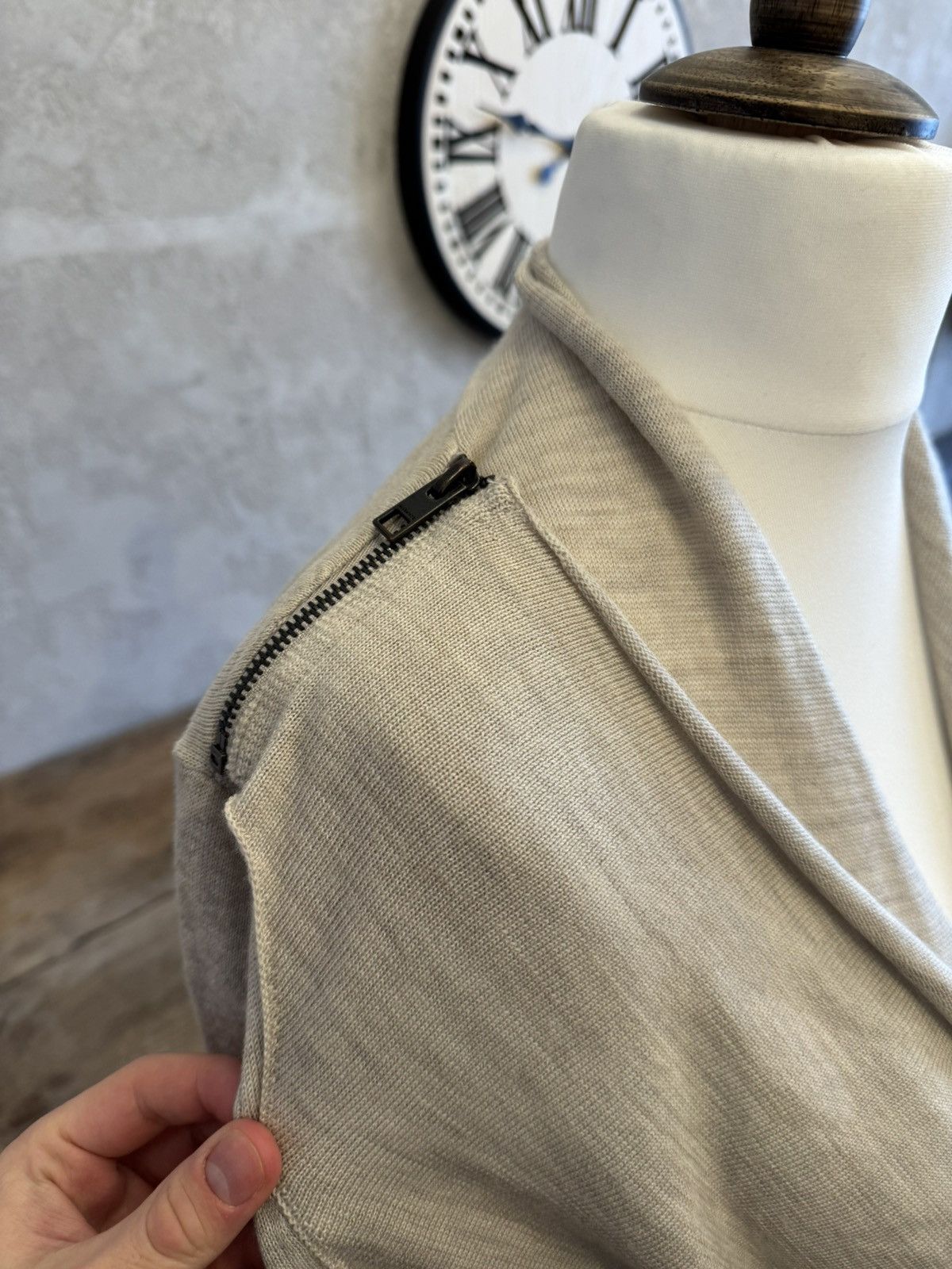Allsaints Vintage Allsaints woolen avant garde sweater rick swag japan Size M / US 6-8 / IT 42-44 - 3 Thumbnail