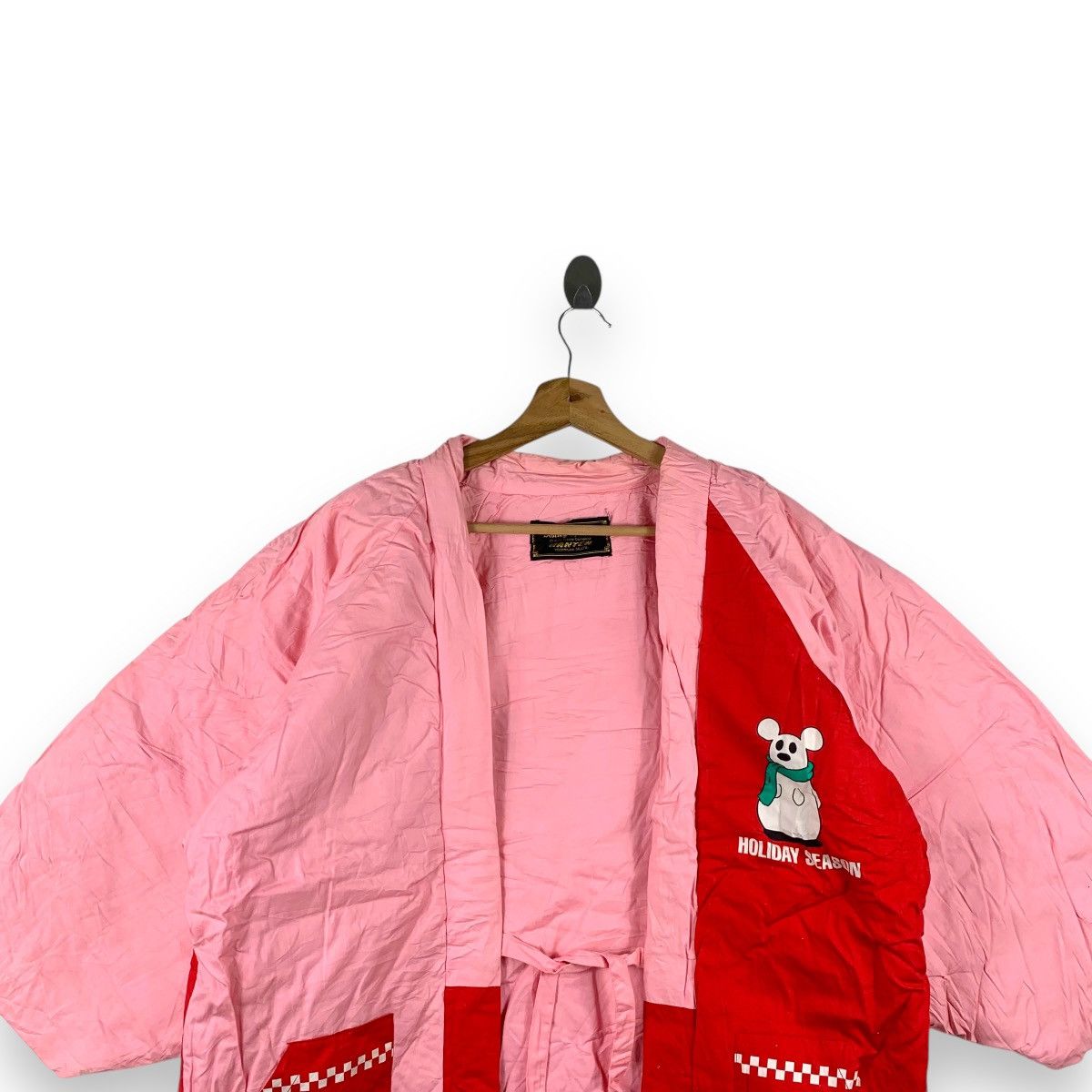 Disney Vintage DISNEY MICKEY MINNIE MOUSE Japan Kimono Jacket Size XL / US 12-14 / IT 48-50 - 4 Thumbnail