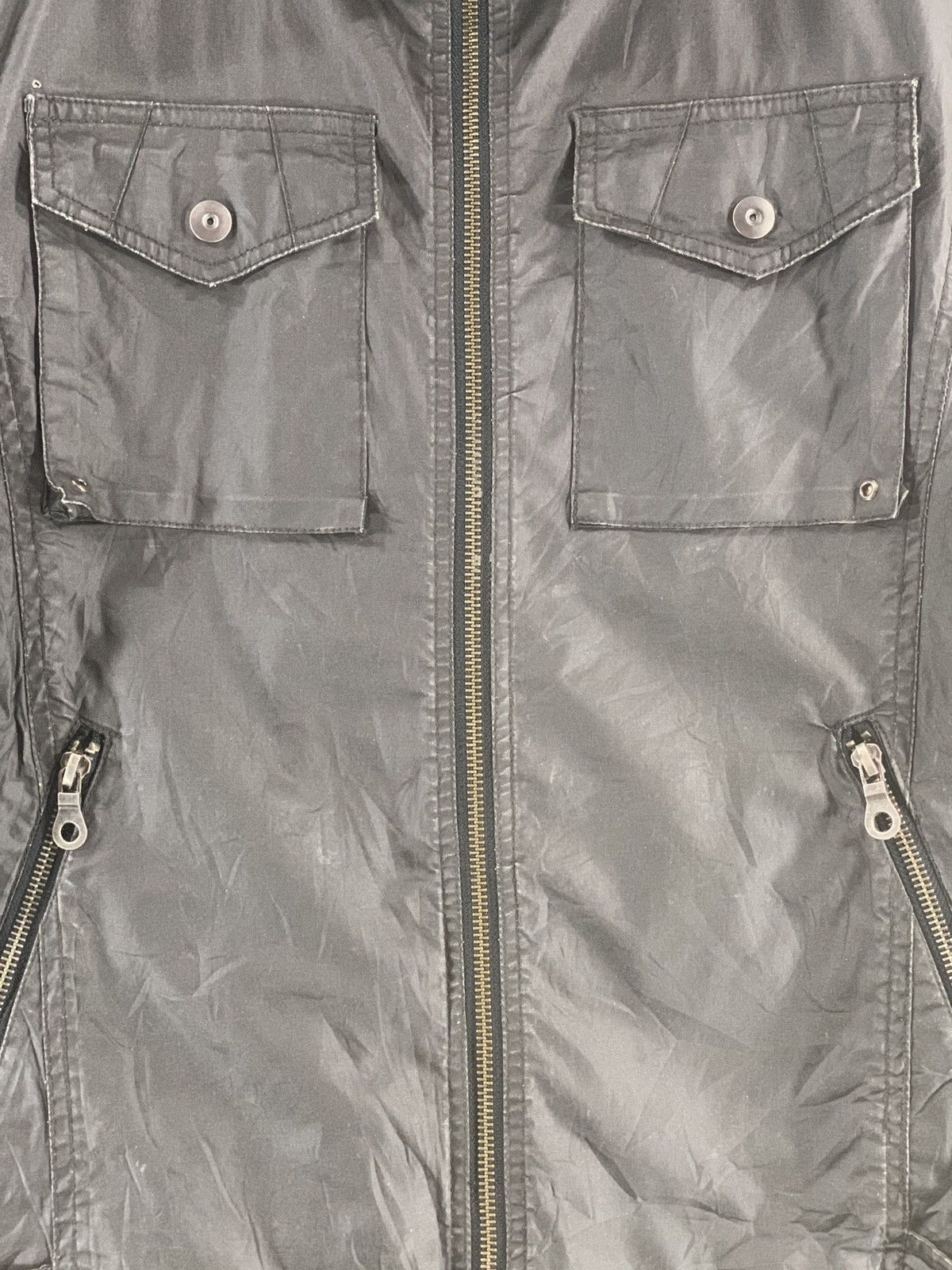 Mossimo Mossimo Sport Waxed Bikers Racing Jacket Size US M / EU 48-50 / 2 - 4 Thumbnail