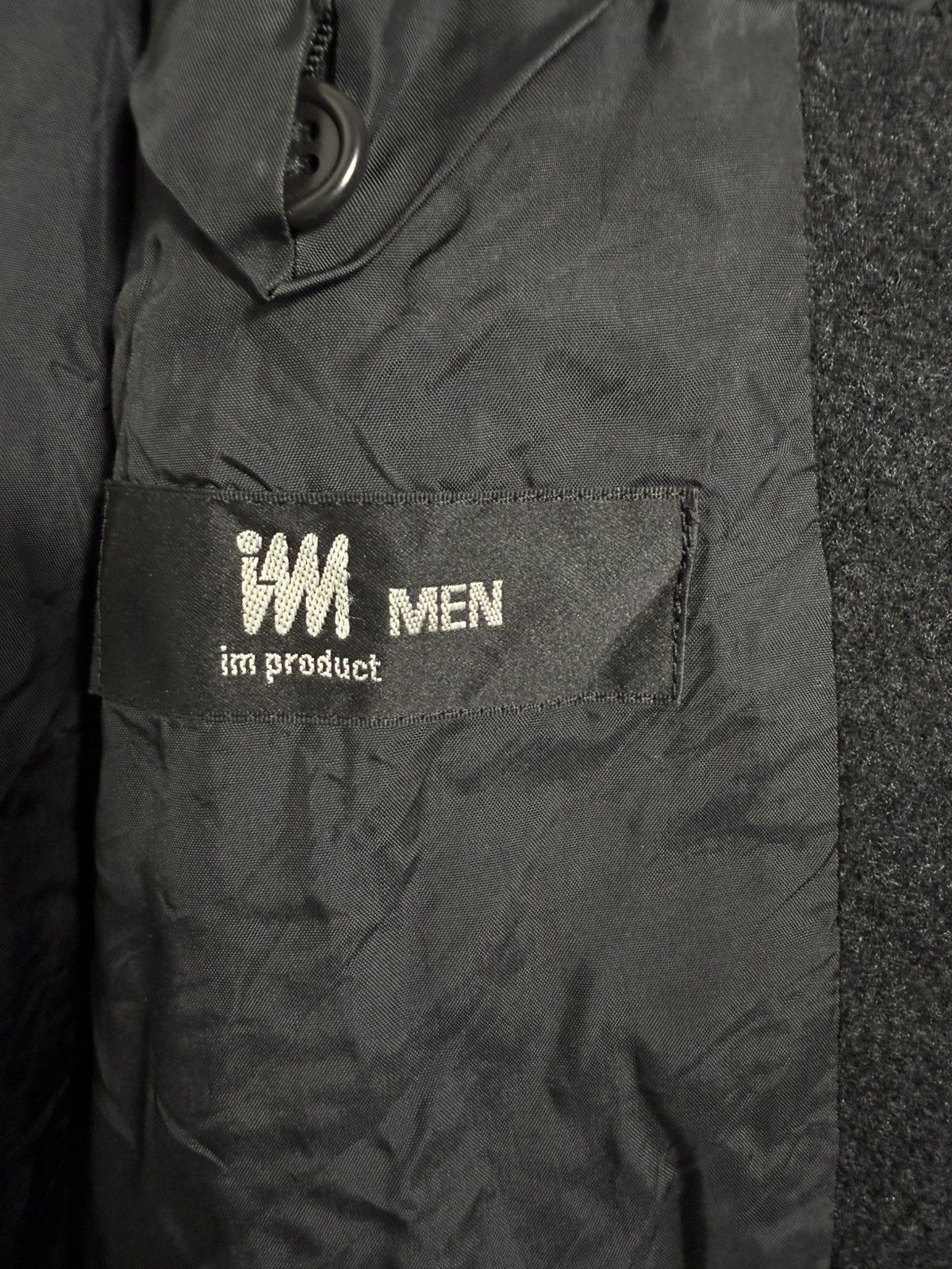 Issey Miyake VINTAGE ISSEY MIYAKE MEN LONG JACKET BLACK Size US L / EU 52-54 / 3 - 7 Thumbnail