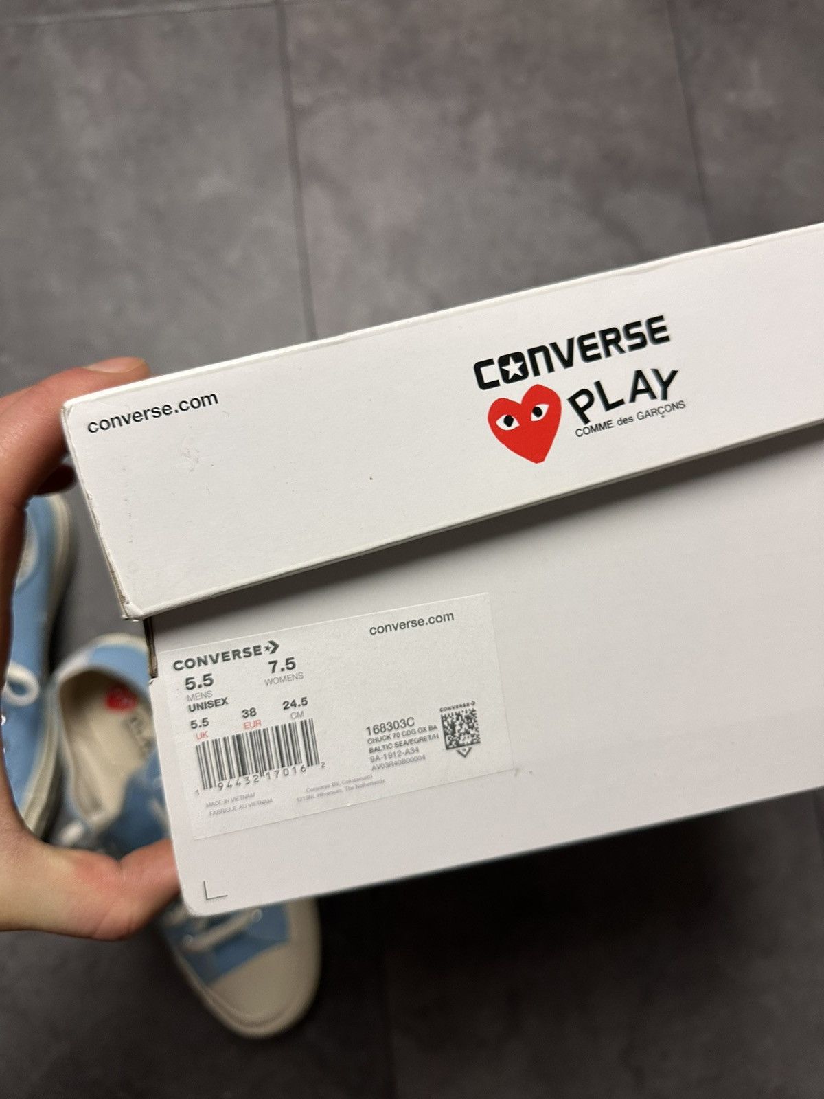 Comme des Garcons PLAY Comme des Garçons PLAY X Conversel Size US 8 / IT 38 - 13 Thumbnail
