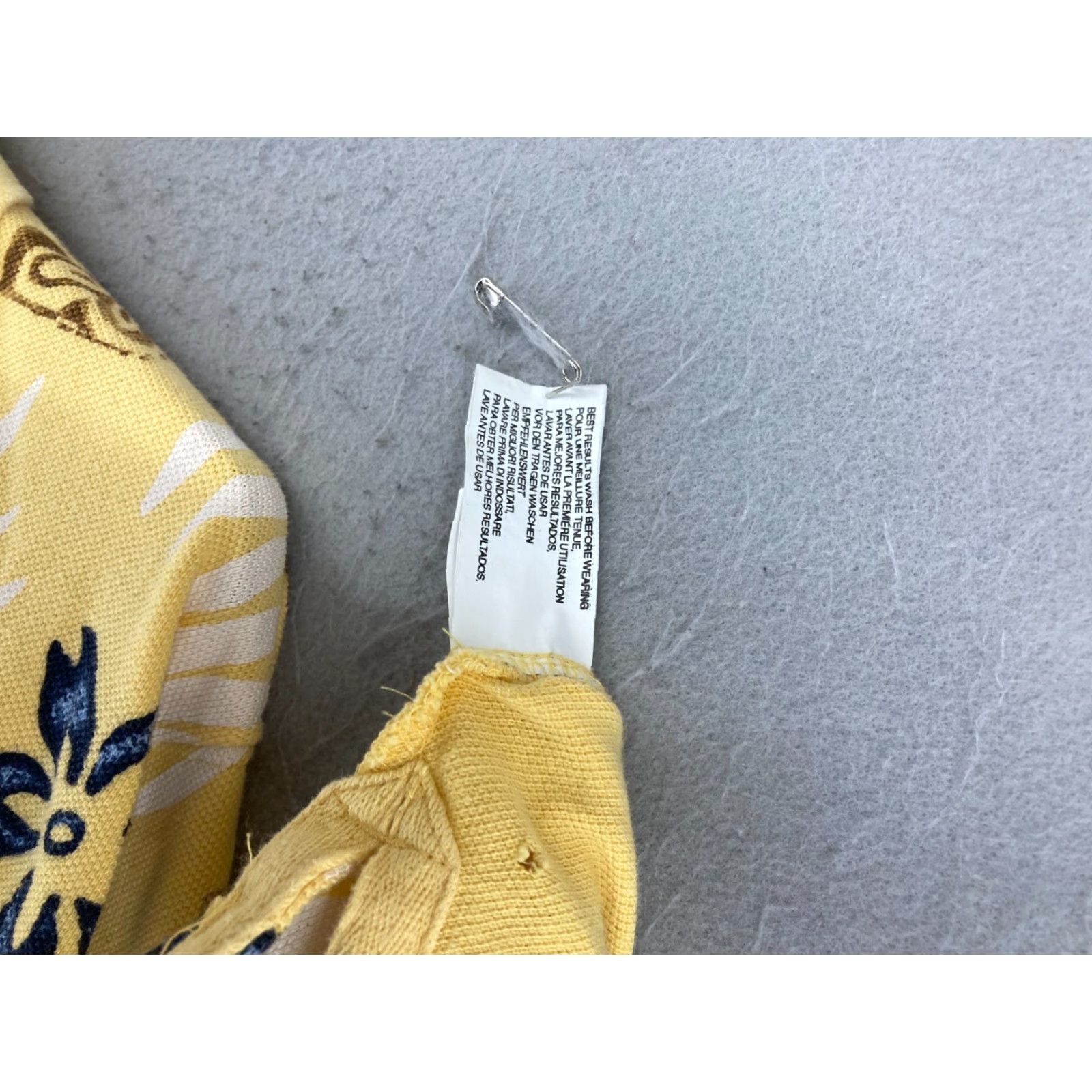 Ralph Lauren VINTAGE Ralph Lauren Chaps Polo Shirt Men's Short SleeveXL Yellow Floral Tropical Casual Size US XL / EU 56 / 4 - 5 Thumbnail