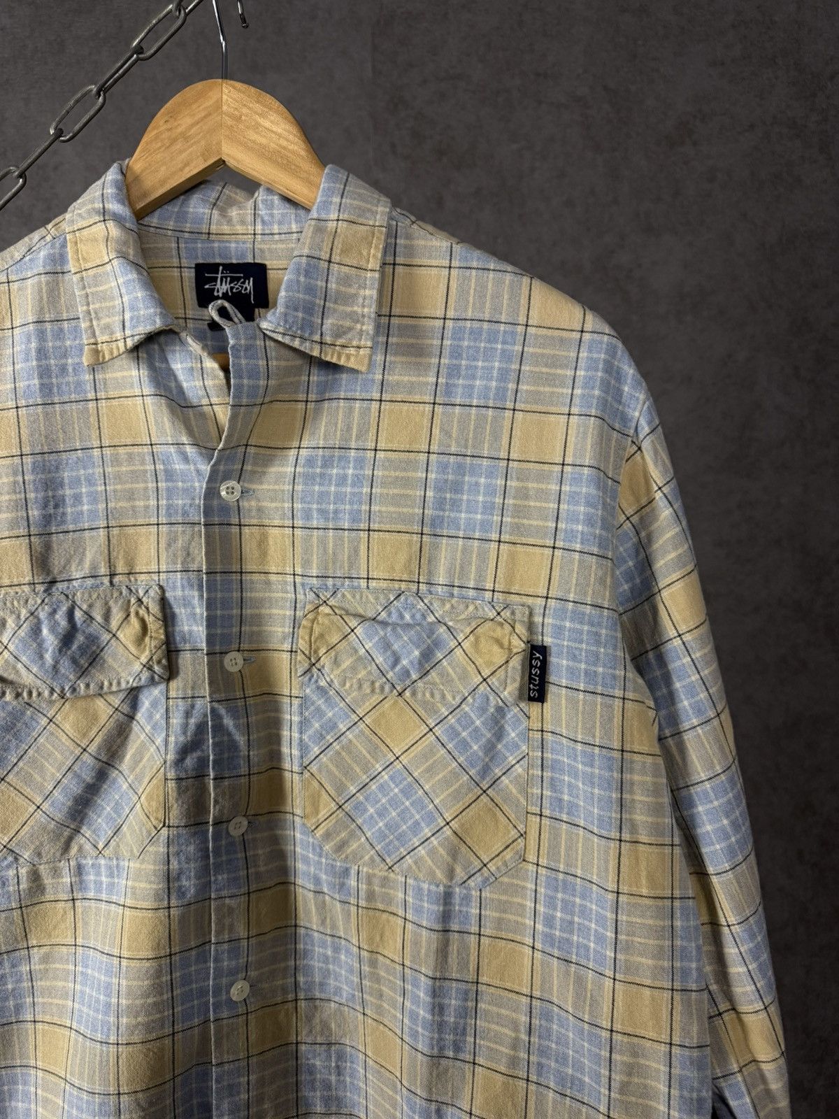 Stussy Stussy vintage designer flannel shirt Size US S / EU 44-46 / 1 - 2 Thumbnail