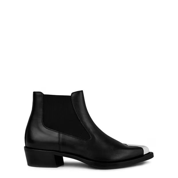image of Alexander Mcqueen O1G2R1Mq0324 Boots In Black, Men's (Size 10)