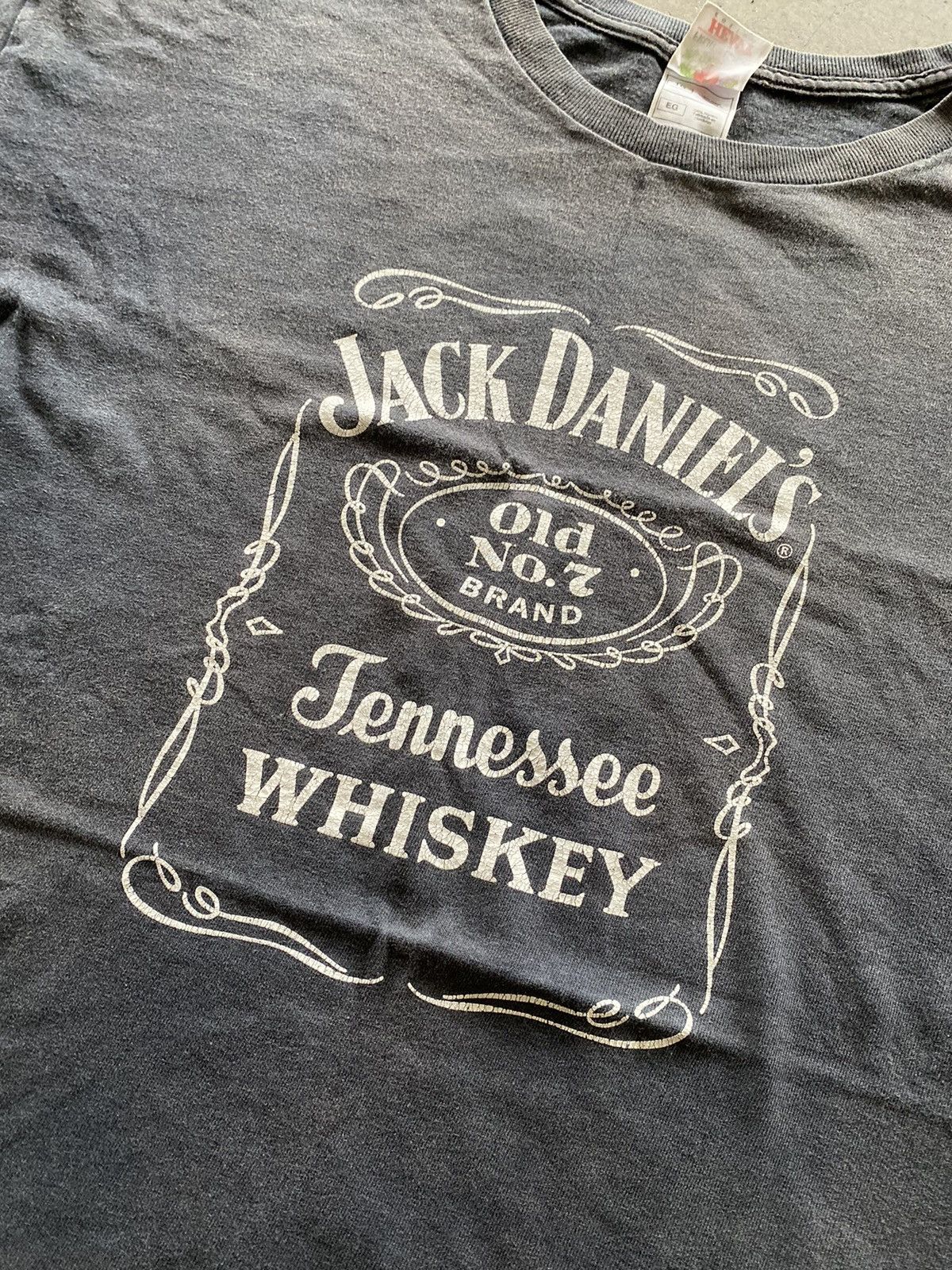Vintage Vintage Jack Daniels Tee Size US XL / EU 56 / 4 - 5 Thumbnail