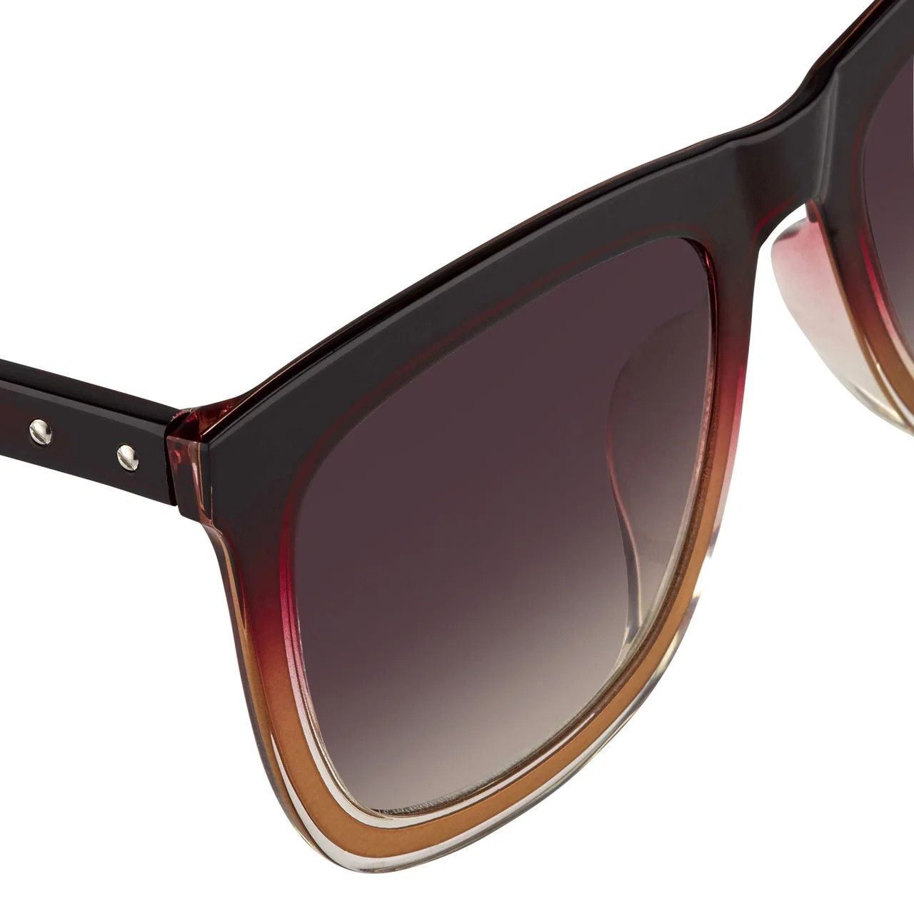 Dior Kris Van Assche Sunglasses D-Frame Burgundy and Brown Size ONE SIZE - 3 Thumbnail