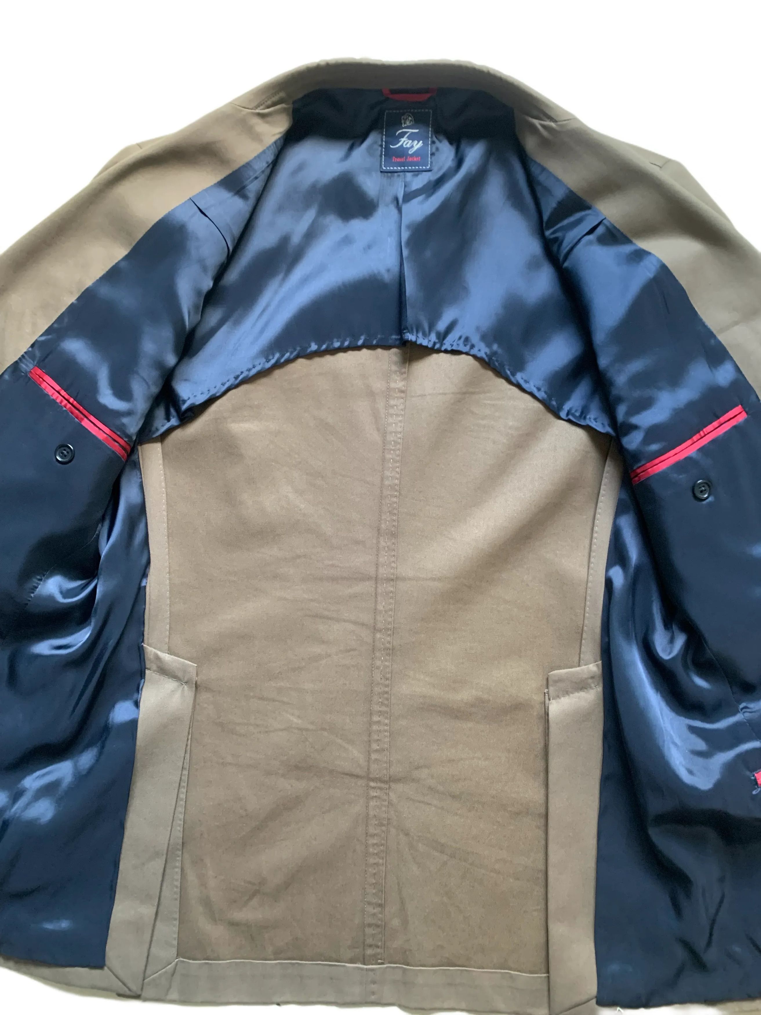 Fay Fay Travel Jacket - 100% cotton Size US L / EU 52-54 / 3 - 14 Thumbnail