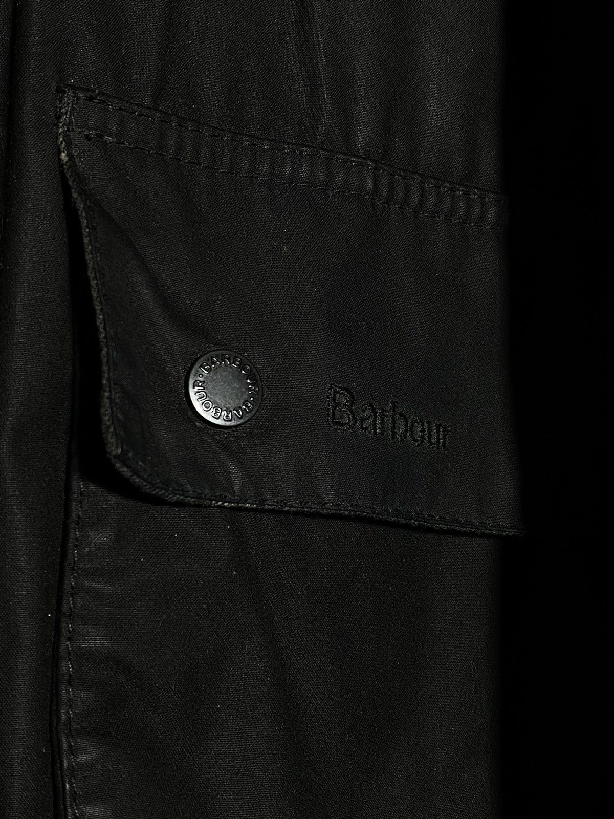 Barbour Barbour Strathyre Wax Jacket Men’s Black England Size US XL / EU 56 / 4 - 10 Thumbnail