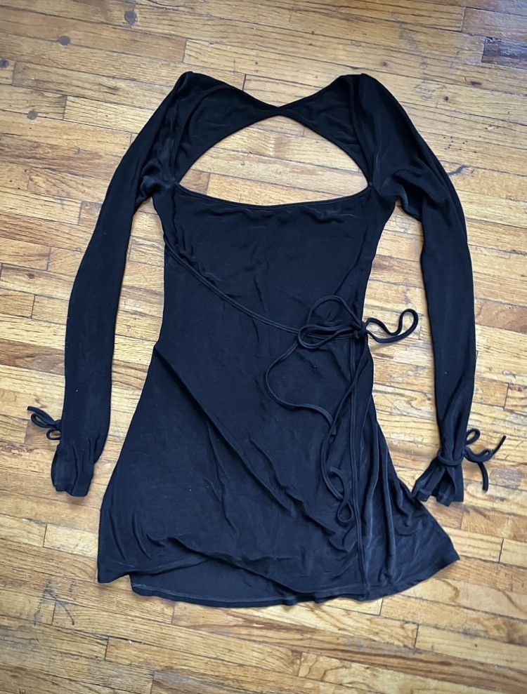 Mirror Palais Mirror Palais Mini Wrap Dress Size S / US 4 / IT 40 - 1 Thumbnail