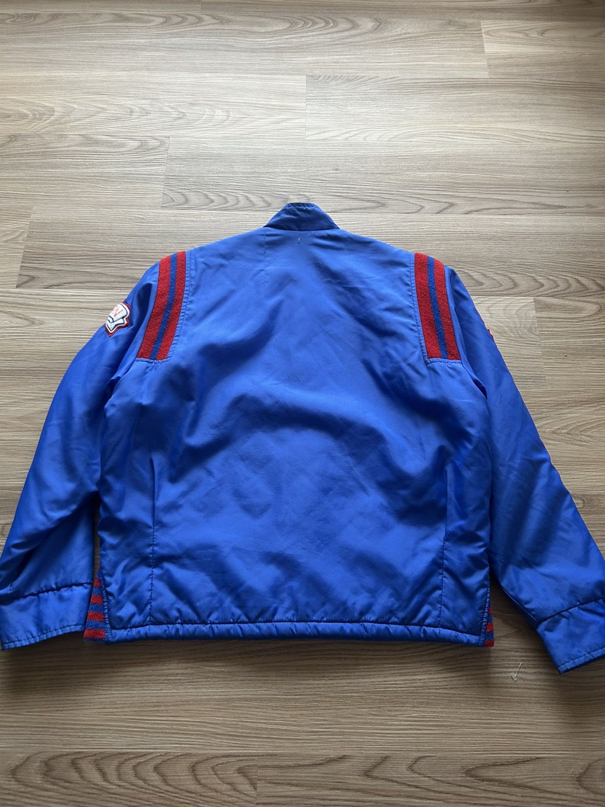 Vintage Vintage 1970s Varsity Jacket With Patches Size US M / EU 48-50 / 2 - 10 Thumbnail