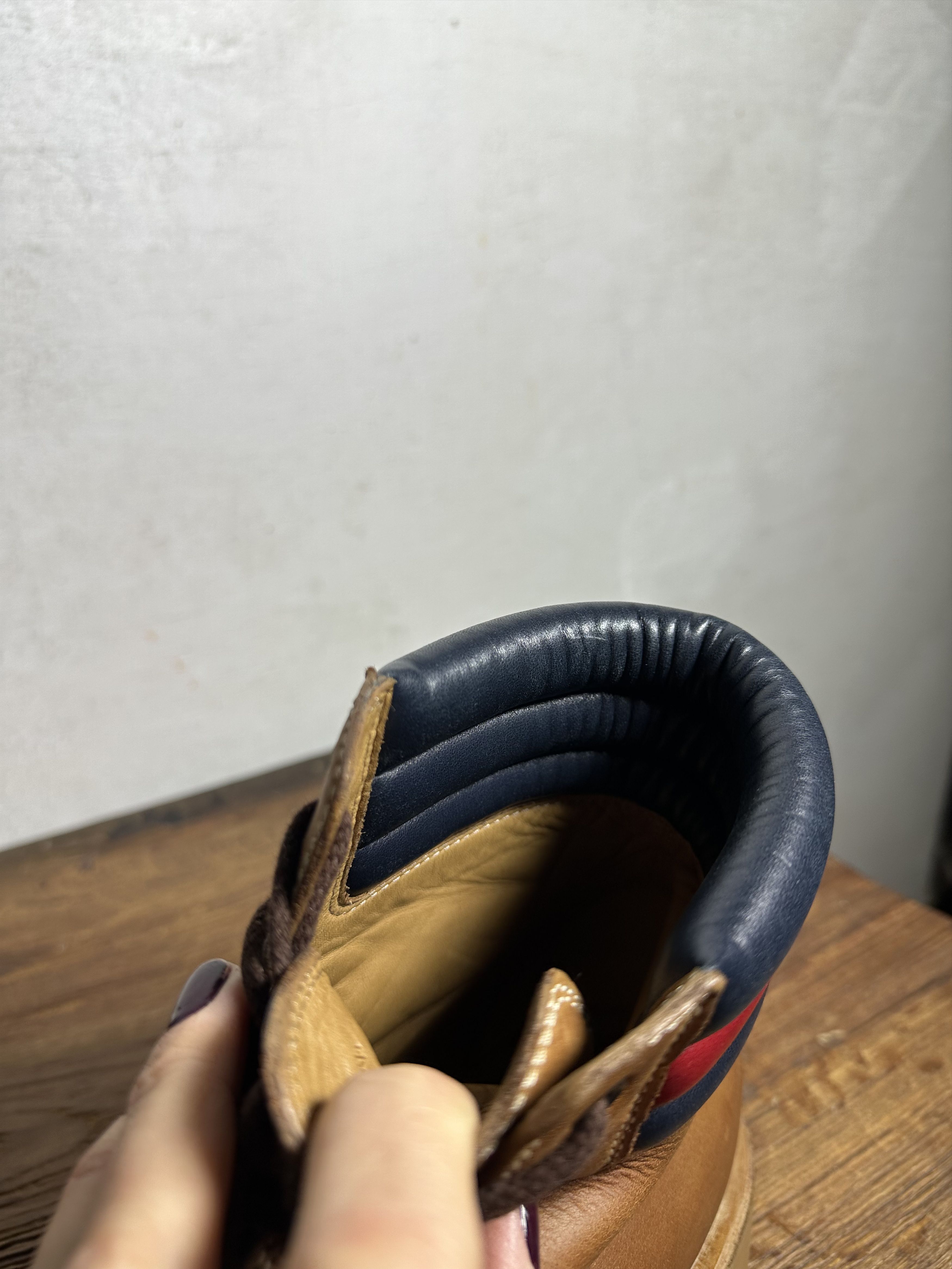 Gucci Gucci Marland Tan Suede Hiking Boots Size US 9.5 / EU 42-43 - 11 Thumbnail
