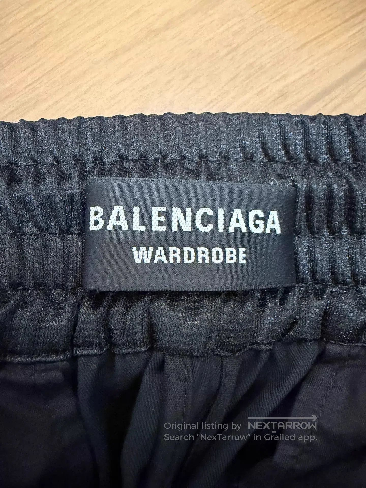 Balenciaga Black Casual Pants with Ruffled Waist - Size 28. Size US 28 / EU 44 - 3 Thumbnail