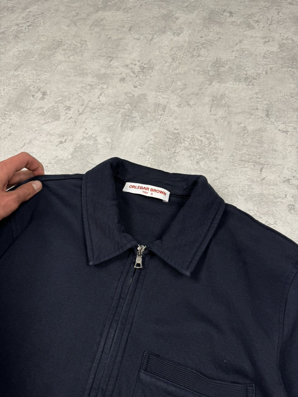 Orlebar Brown Orlebar Brown 1/4 Zip Sweatshirt Pocket Size S Size US S / EU 44-46 / 1 - 7 Thumbnail