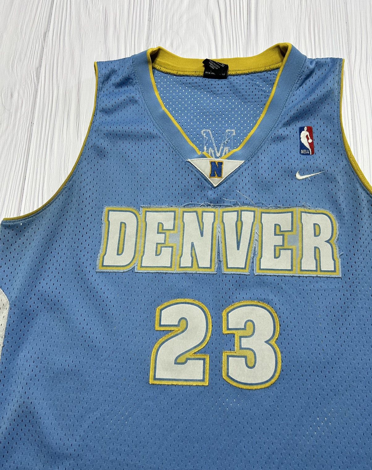 NBA Vintage Nike NBA Marcus Camby #23 Denver Jersey Size US L / EU 52-54 / 3 - 7 Thumbnail