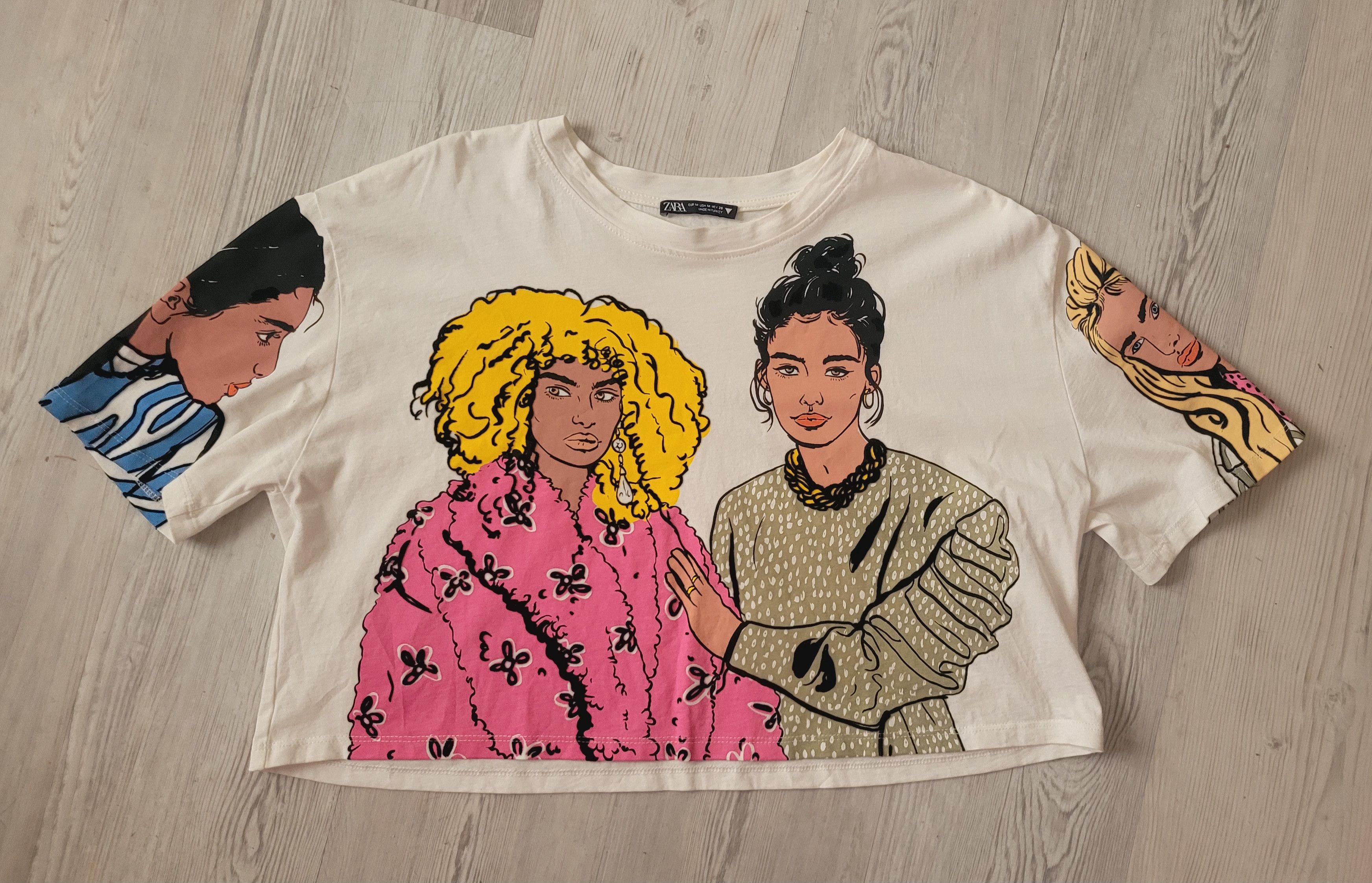 Zara Zara Women oversized crop top Size M / US 6-8 / IT 42-44 - 4 Thumbnail
