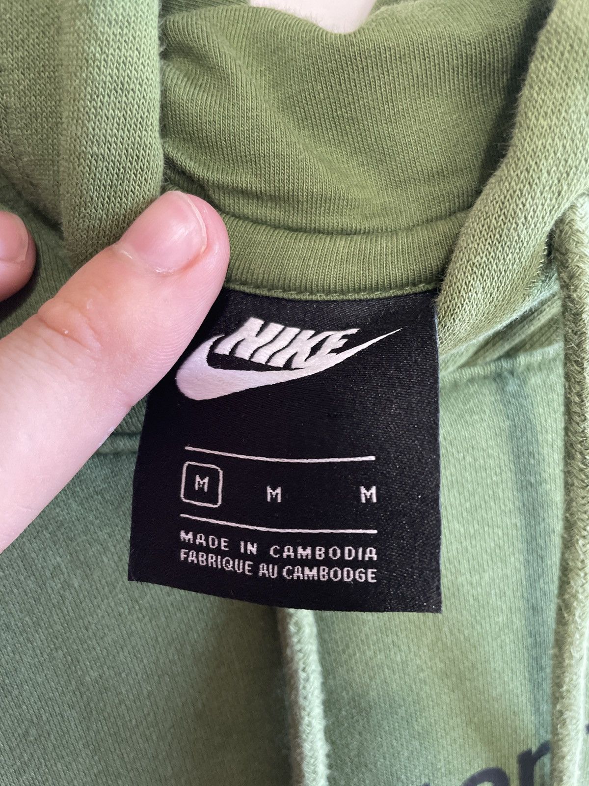 Nike Nike EU Green Goddess of Victory Hoodie VERY RARE Size US M / EU 48-50 / 2 - 7 Thumbnail