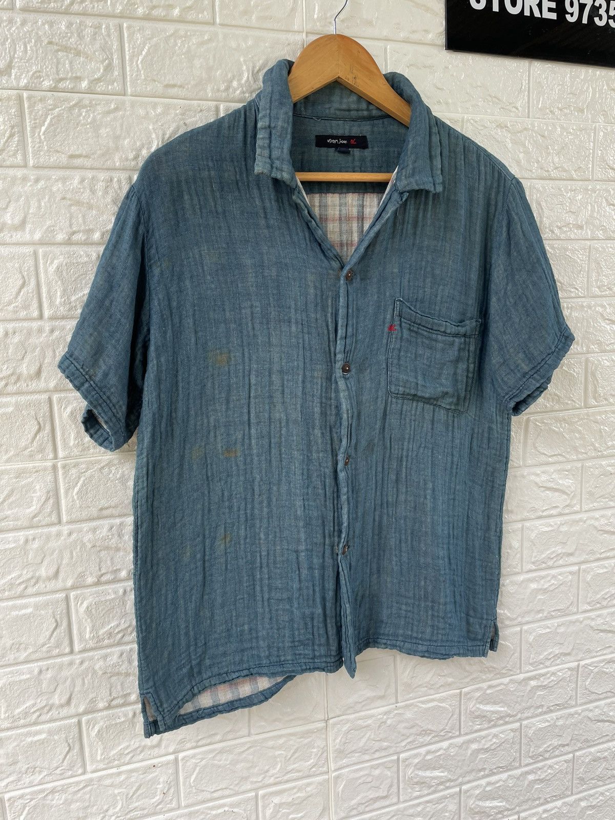 45rpm 45RPM Buttom Up Short Sleeve Shirt Size US L / EU 52-54 / 3 - 4 Thumbnail