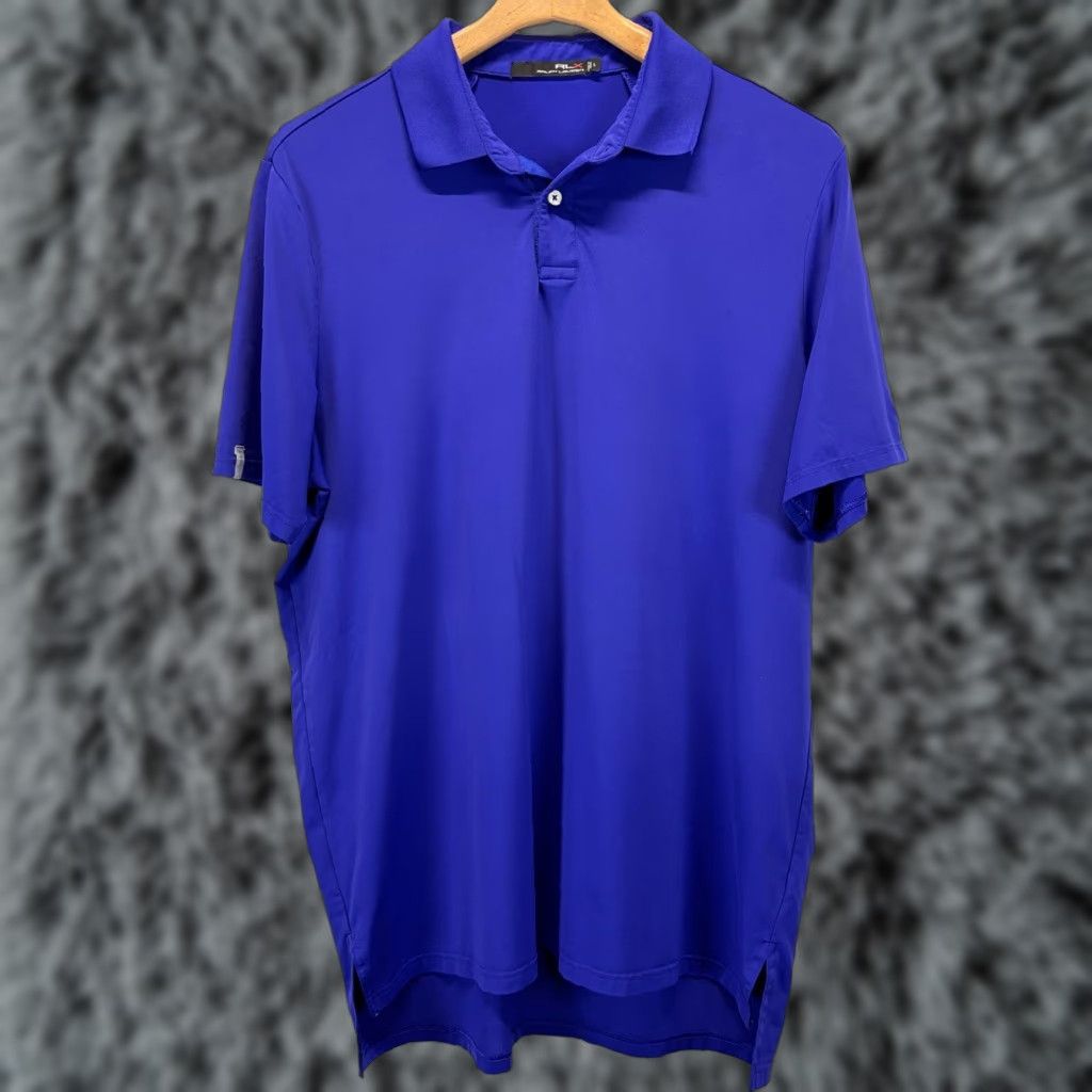 Ralph Lauren Ralph Lauren RLX Polo Golf L Purple 2017 Kaufman Memorial Mens Size US L / EU 52-54 / 3 - 1 Thumbnail