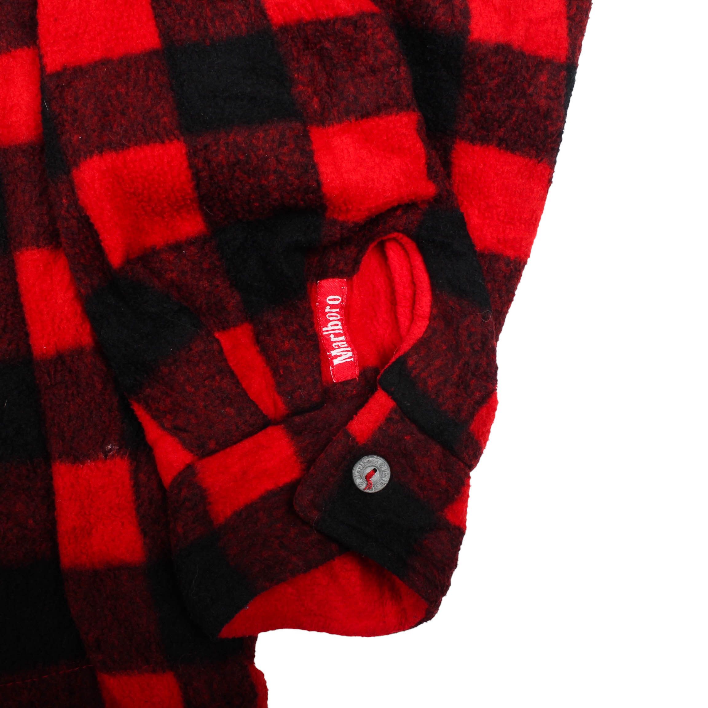 Marlboro Vintage Marlboro Unlimited Reversible Fleece Jacket 90s Size US XXL / EU 58 / 5 - 7 Thumbnail