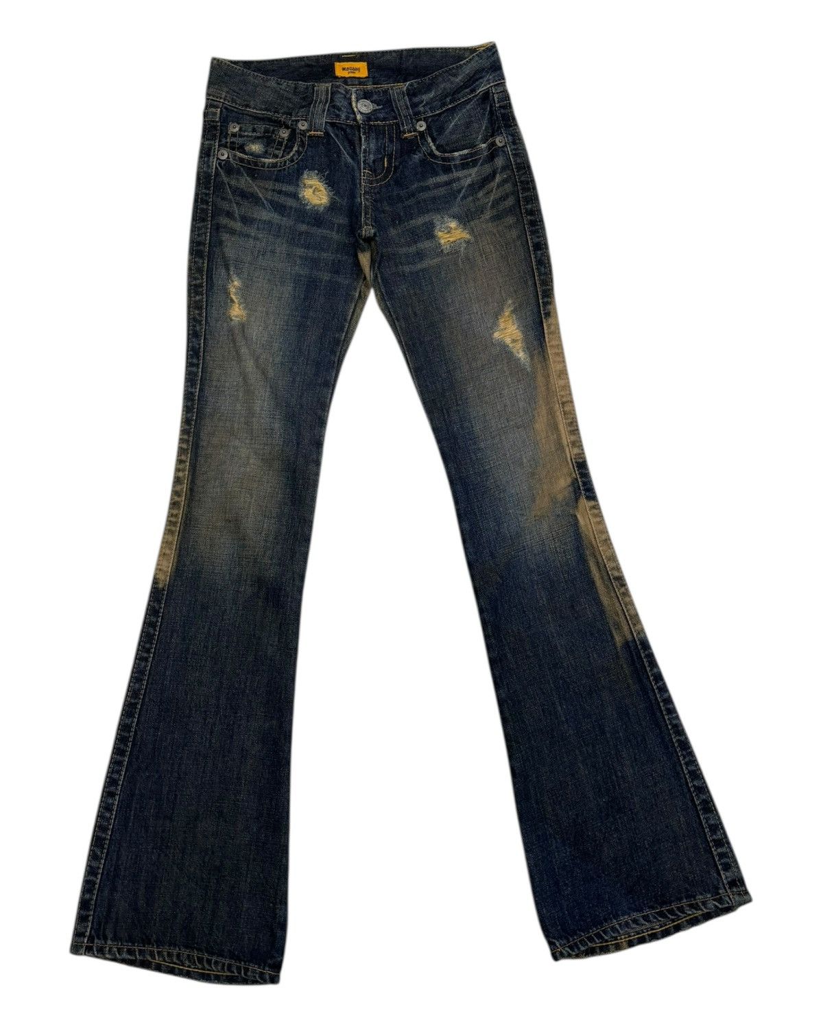 Hysteric Glamour × If Six Was Nine Vintage Flared Jeans Mud Wash IfSixWasNine Lgb Moussy Jeans Size 27" / US 4 / IT 40 - 3 Thumbnail