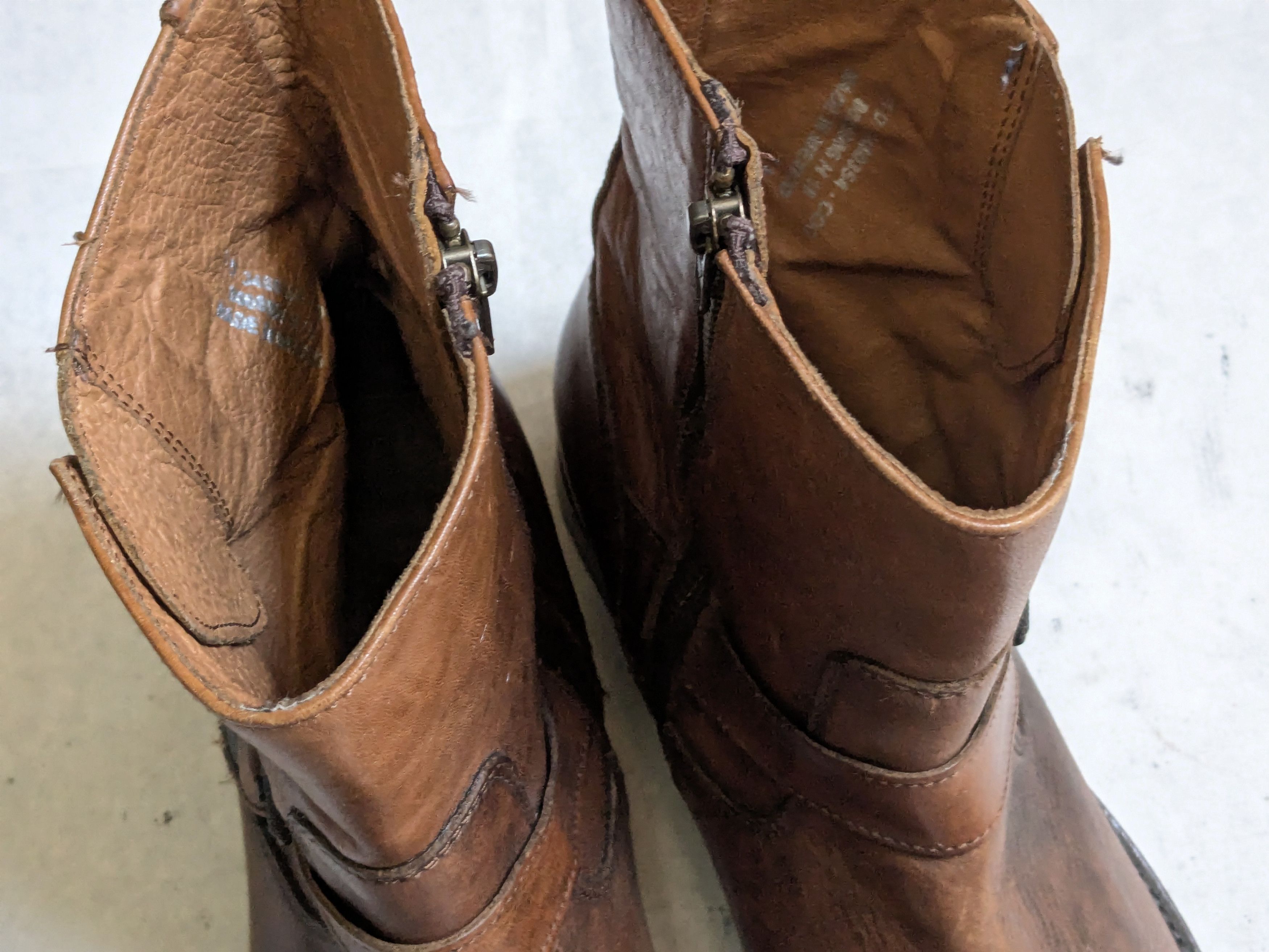 Frye Frye Engineer Boots Brown 11 D Stepas Buckle Leather Size US 11 / EU 44 - 3 Thumbnail