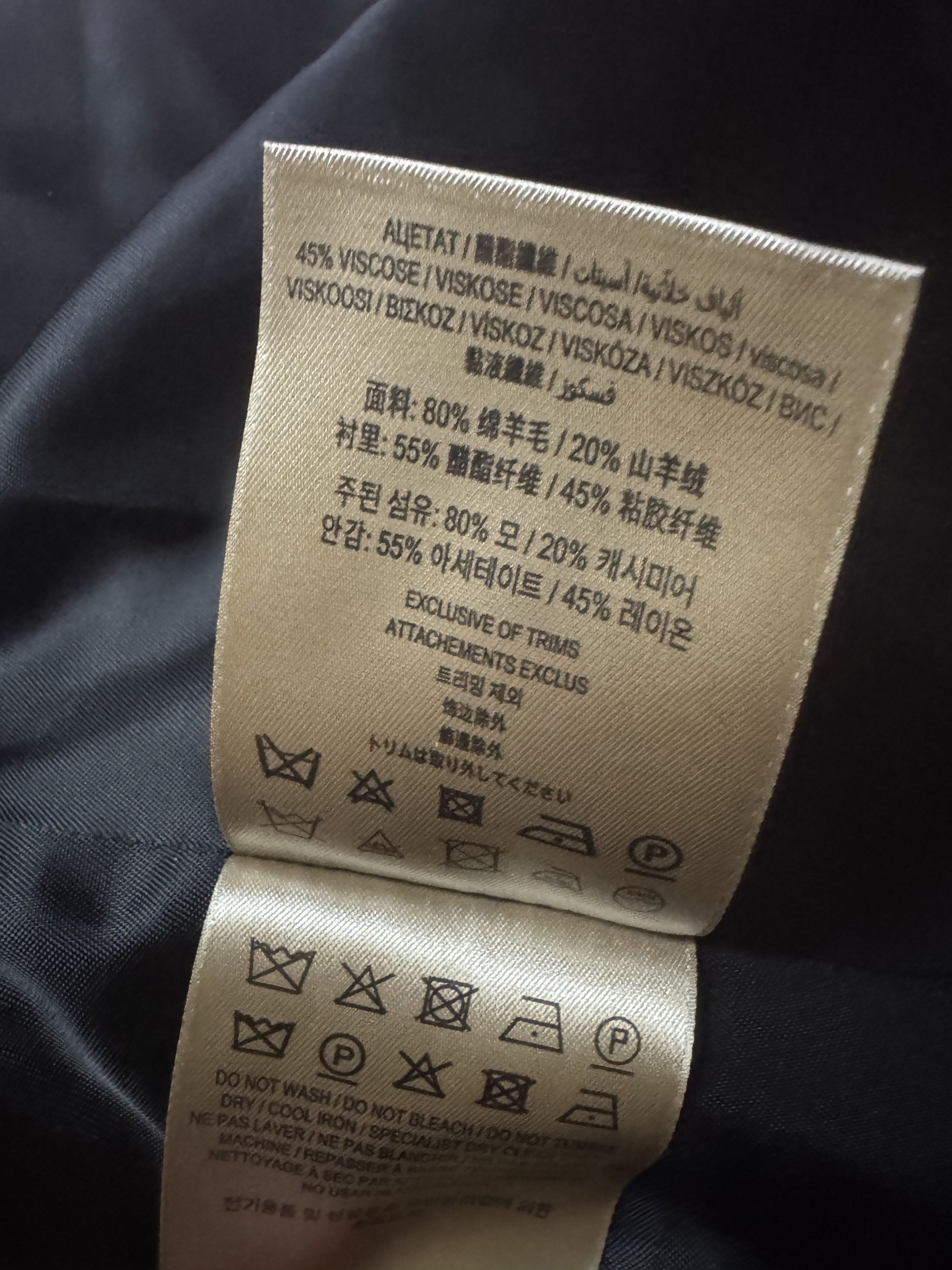 Burberry [Rare Material] Burberry Wool Cashmere Trench Coat Size US L / EU 52-54 / 3 - 3 Thumbnail