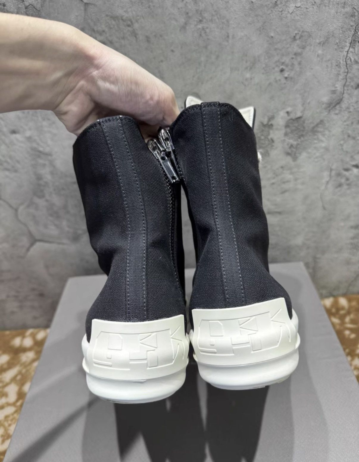 Rick Owens Rick Owens DRKSHDW High Top Ramones K37 Size US 8 / EU 41 - 4 Thumbnail
