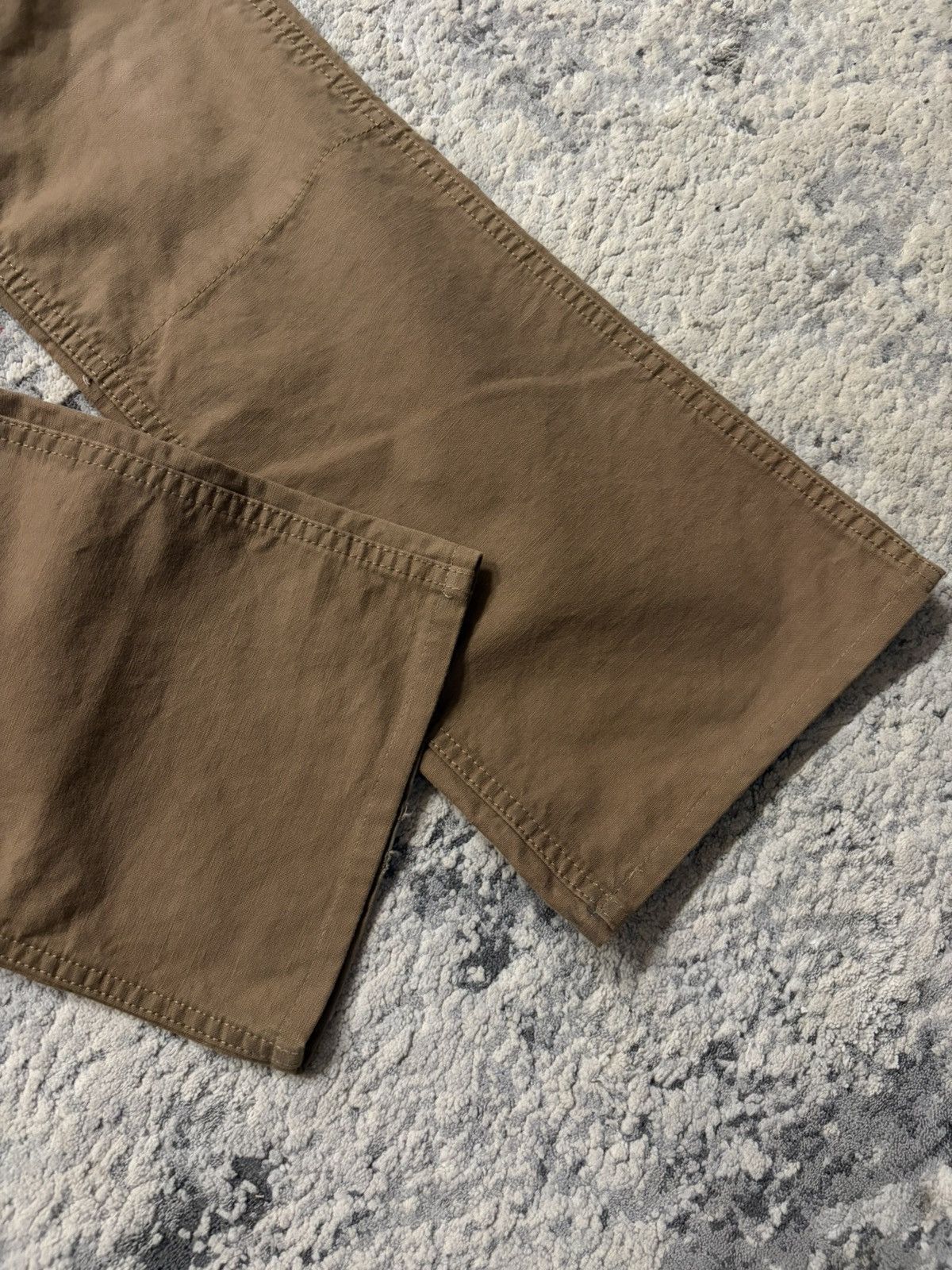 Isamu Katayama Backlash Leather Pocket Bootcut Pants Size US 28 / EU 44 - 3 Thumbnail