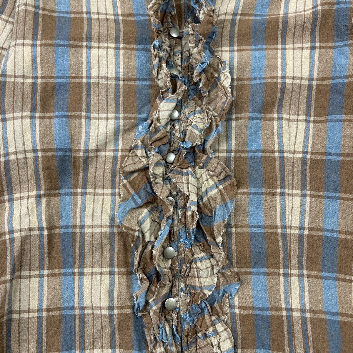 Japanese Brand × Vintage PPFM - Laced Blouse Size M / US 6-8 / IT 42-44 - 15 Thumbnail