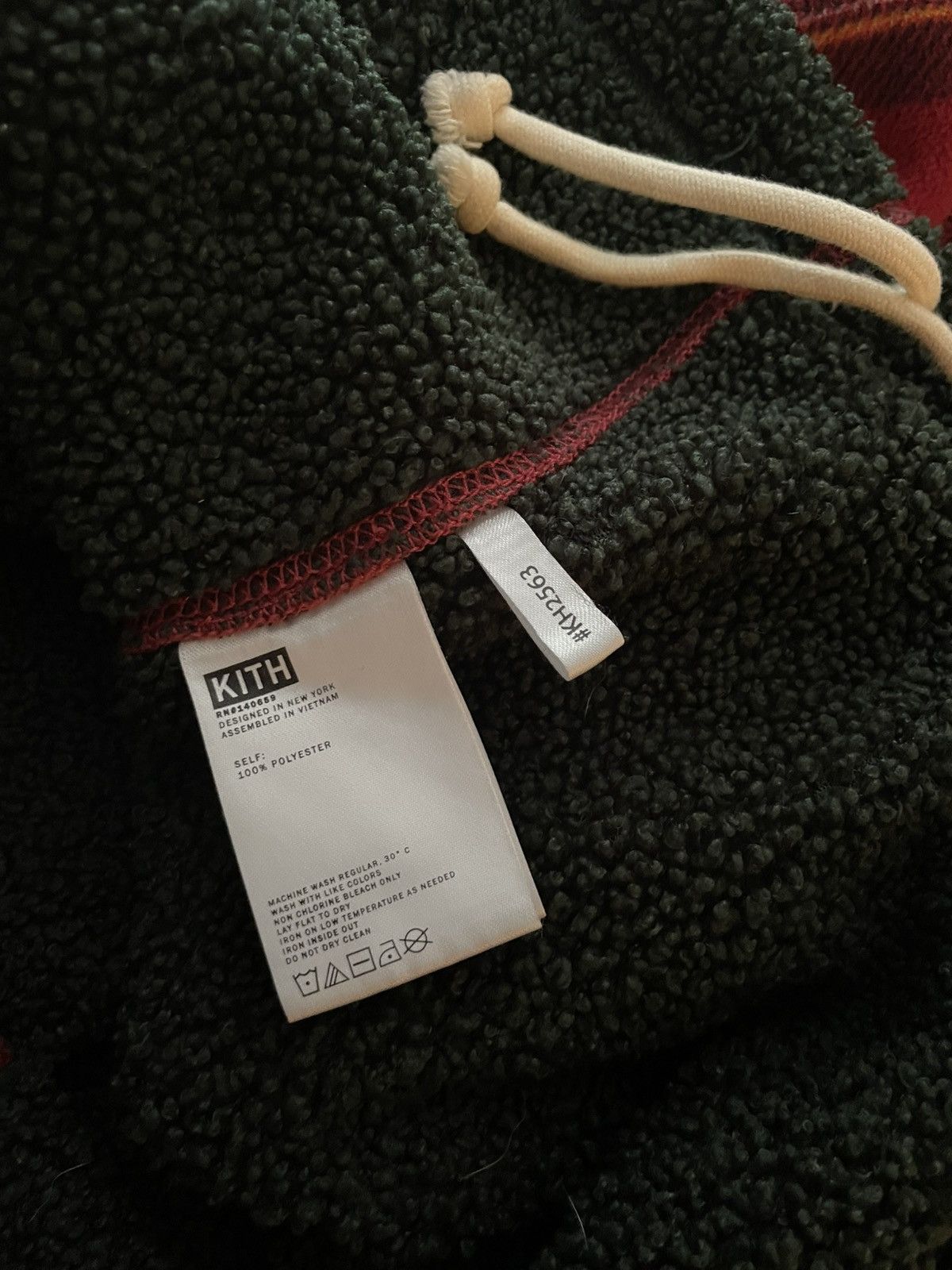 Kith Adrian Sherpa Hoodie - Tartan Size US M / EU 48-50 / 2 - 9 Thumbnail